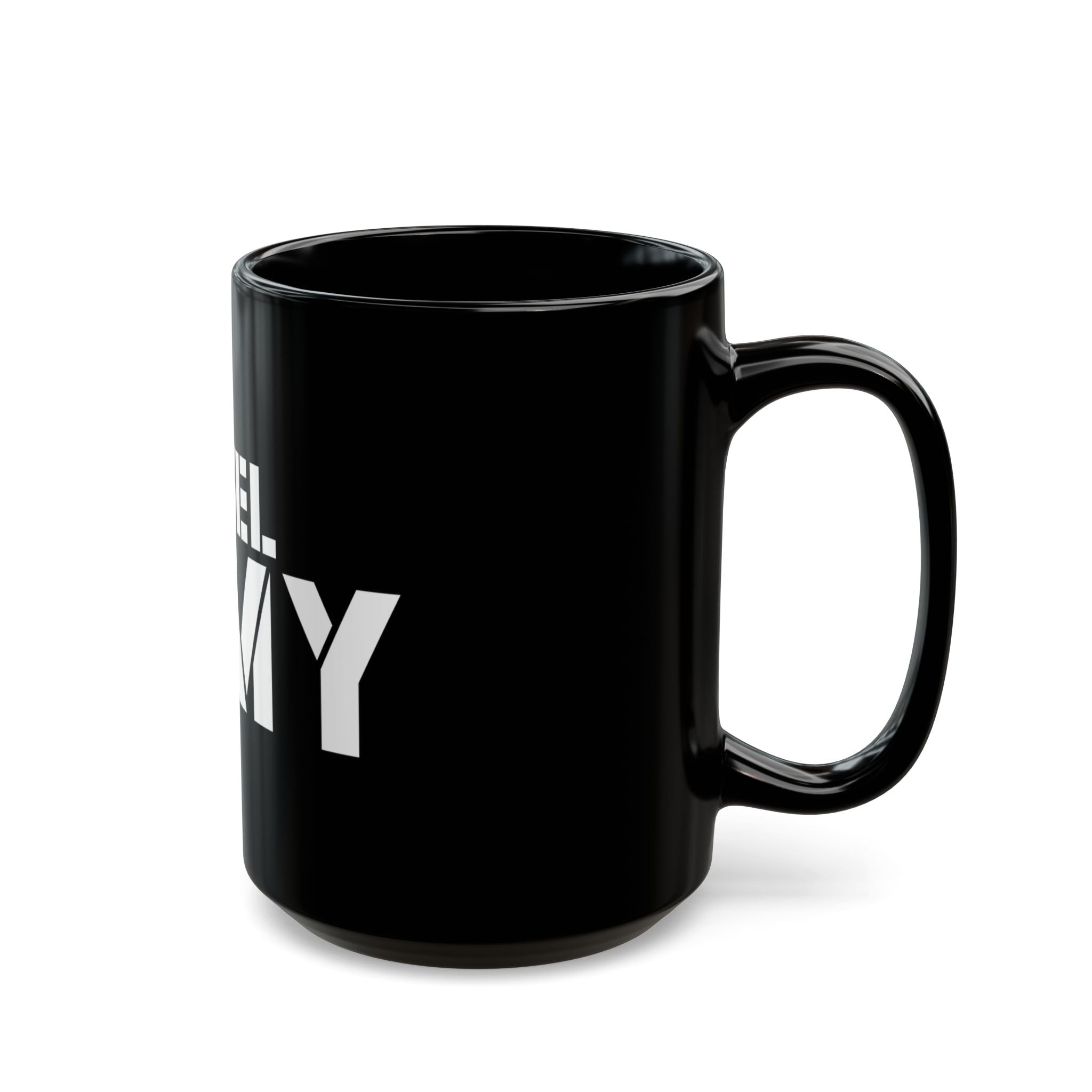 The Diesel Army Black Coffee Mug –  11oz/15oz Ceramic