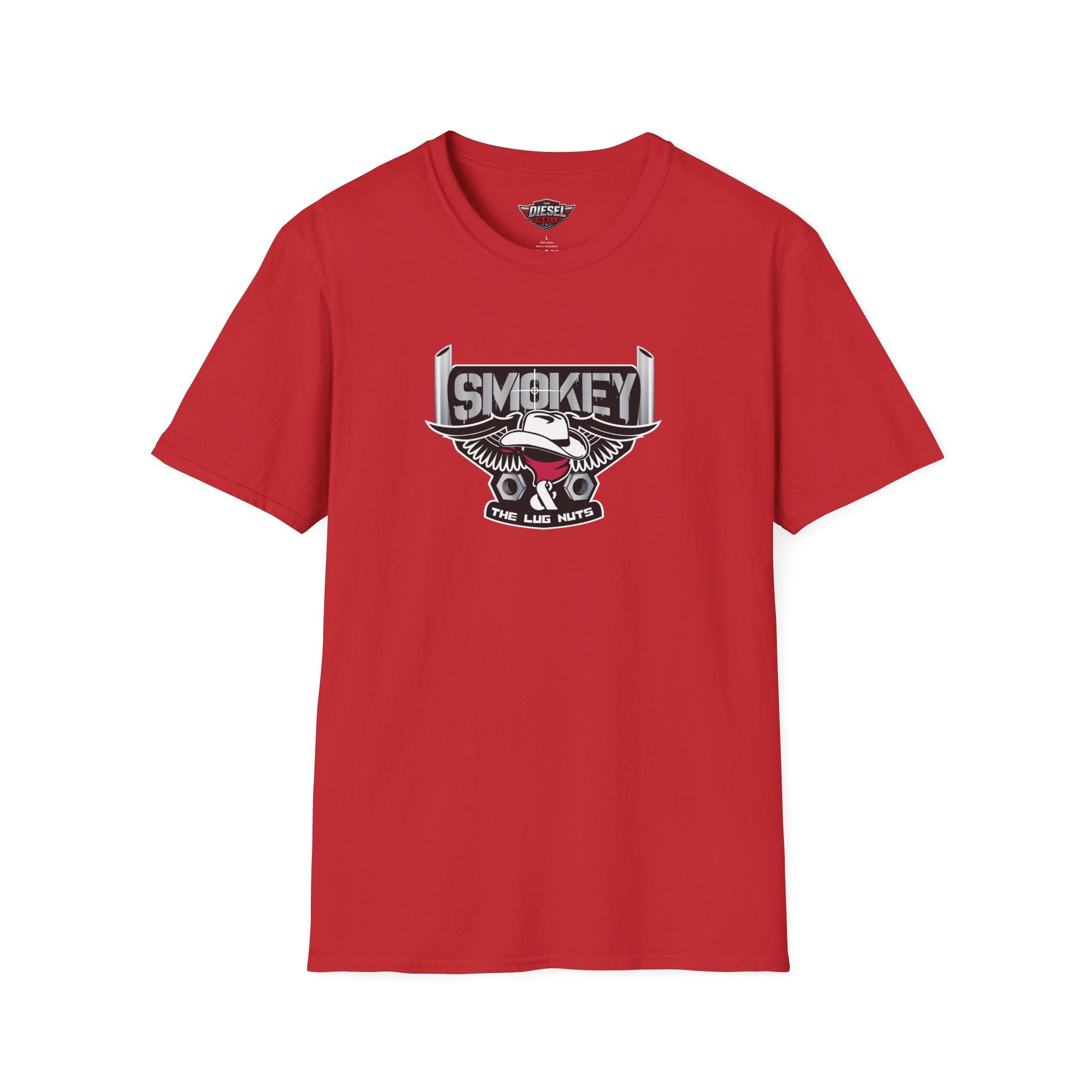 Smokey Motorcycle Eagle T-Shirt — Retro Biker Emblem Tee