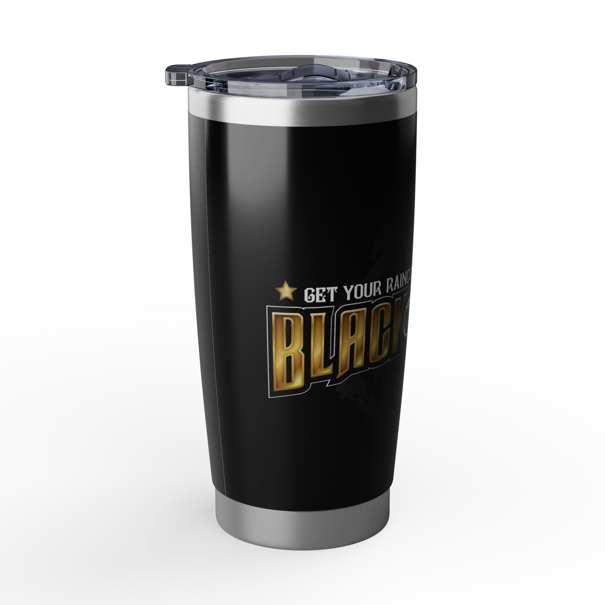 20oz Tumbler — Black Cloud Logo Insulated Travel Cup