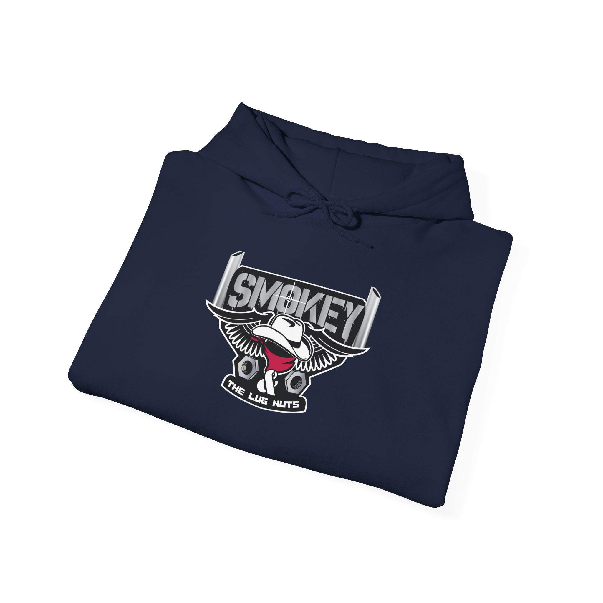 Smokey Airplane Hoodie – Vintage Pilot Logo Sweatshirt