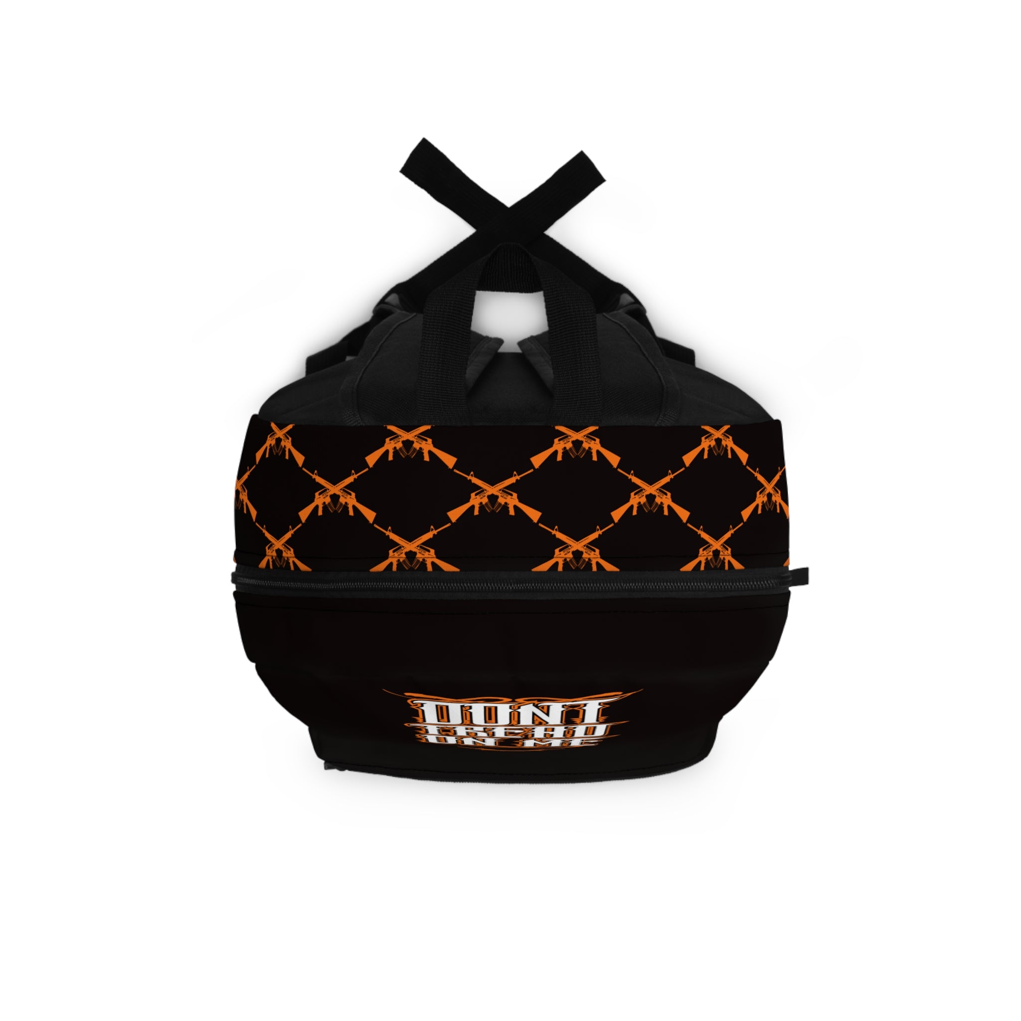 Don't Tread On Me Backpack — Patriotic Tactical Backpack with Crossed Rifles Design