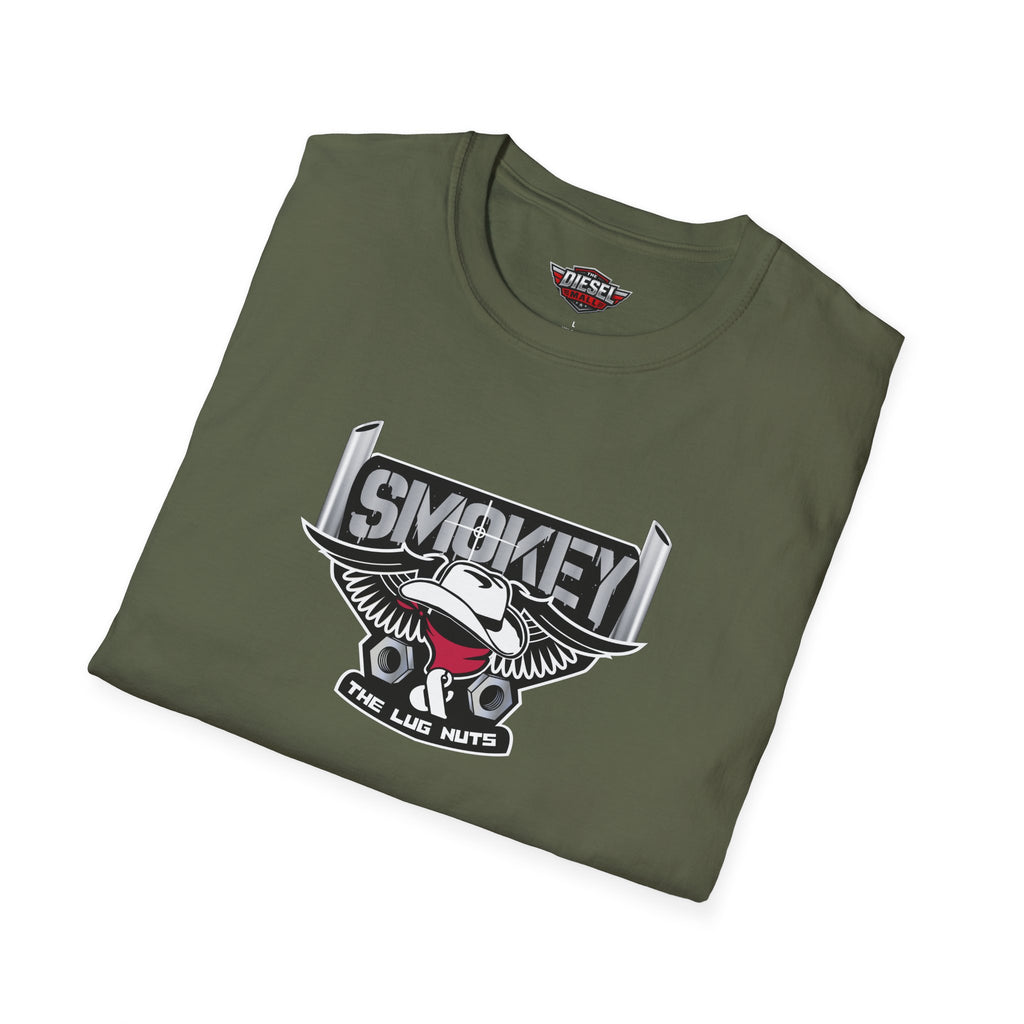 Smokey Motorcycle Eagle T-Shirt — Retro Biker Emblem Tee