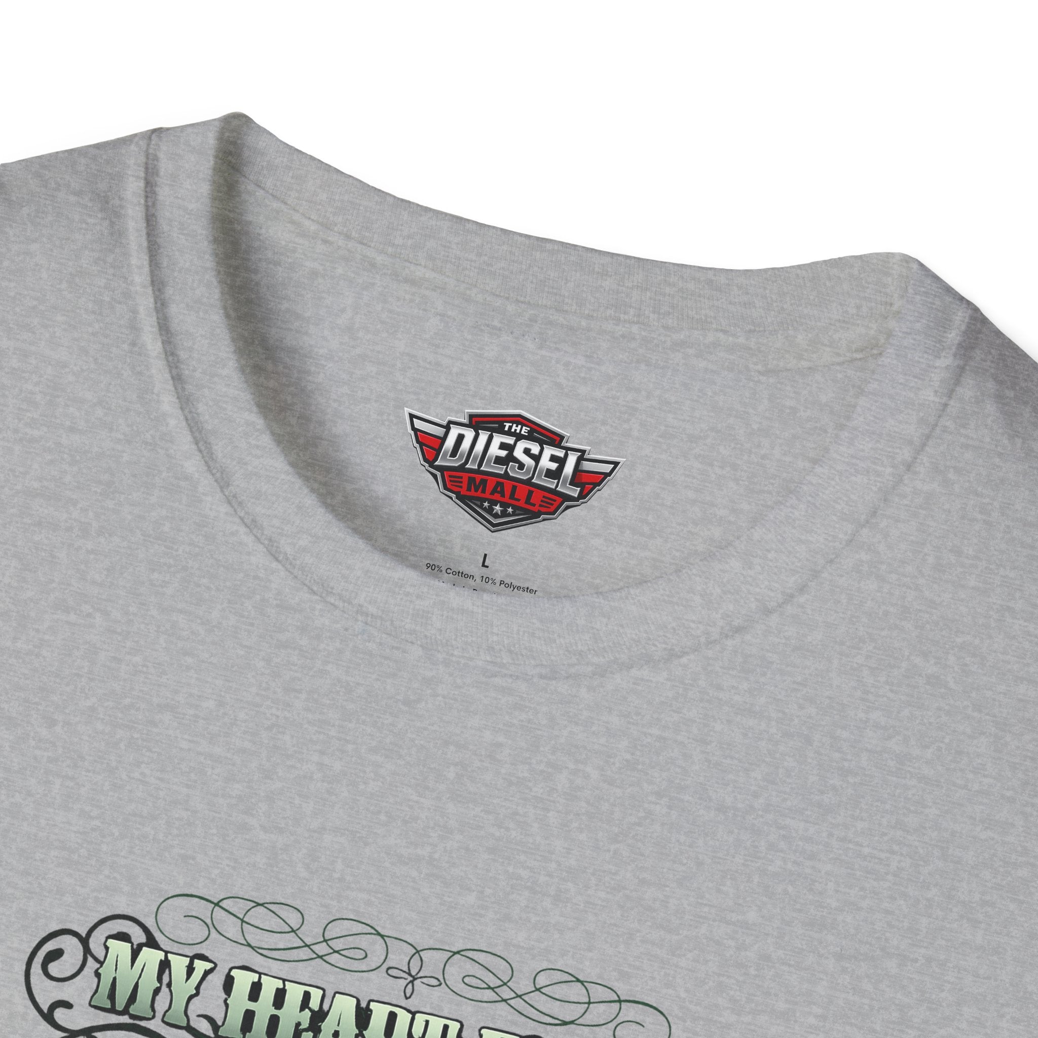 My heart pumps 40 octane — Green Design Tee
