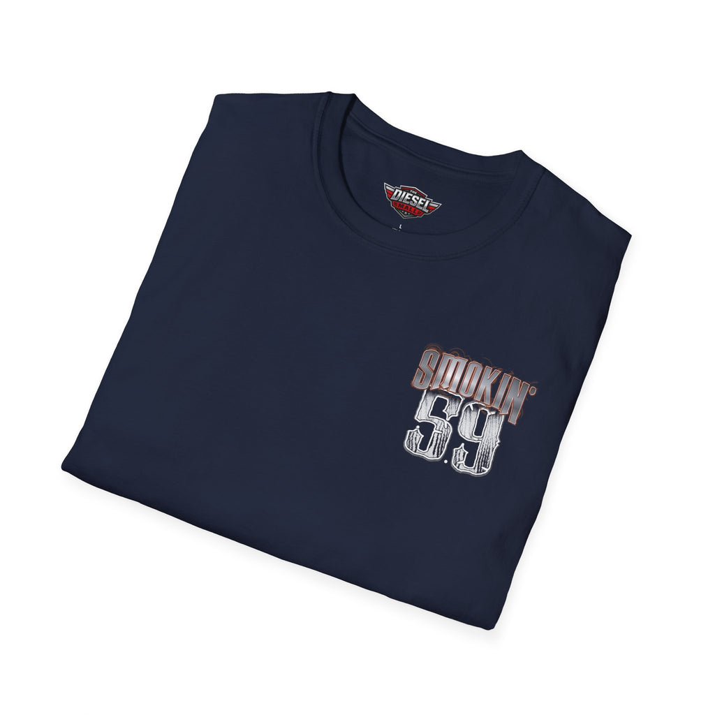 Smokin' 59 Tee - Vintage Racing Number Graphic T-Shirt