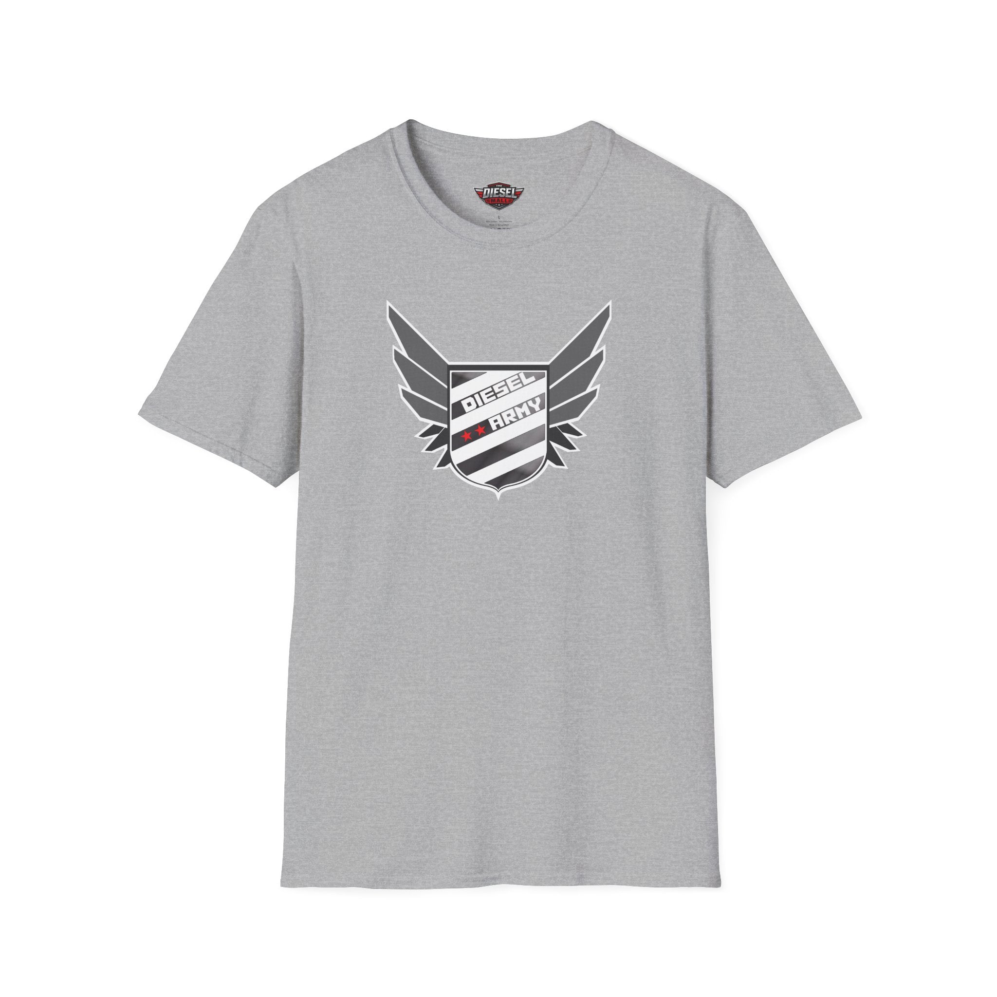Diesel Rally Shield T-Shirt — Vintage Racing Crest Tee
