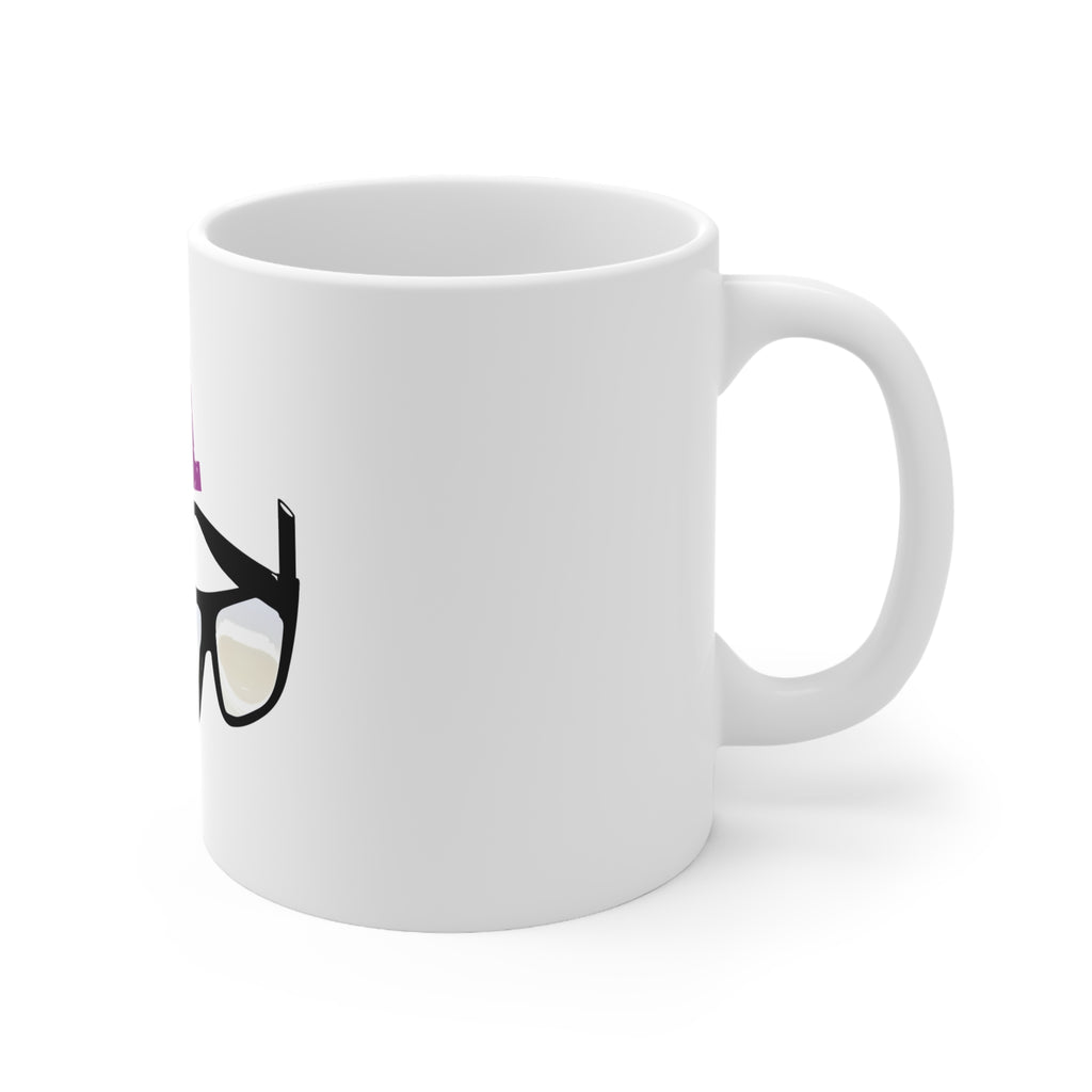 Diesel Geek Ceramic Coffee Mug – 'Diesel Geek' Glasses Design (11oz & 15oz)