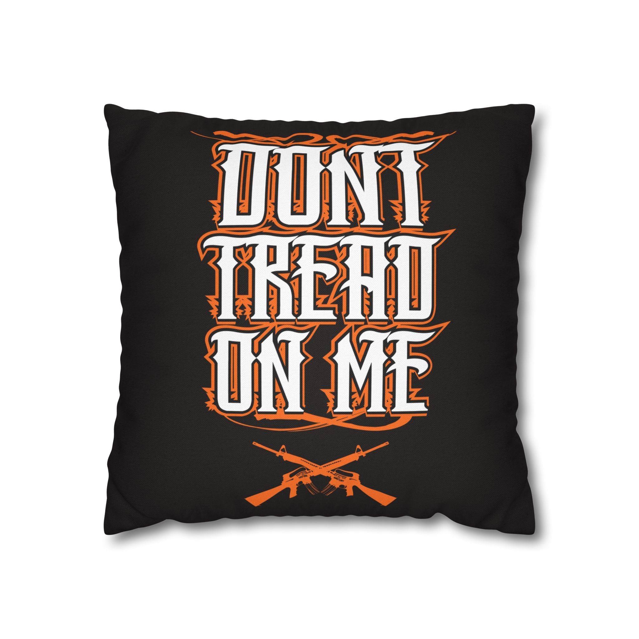 Don’t Tread On Me Throw Pillow — Patriotic Gadsden-Style Accent Cushion
