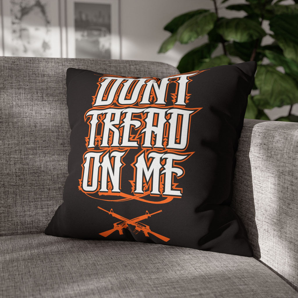 Don’t Tread On Me Throw Pillow — Patriotic Gadsden-Style Accent Cushion
