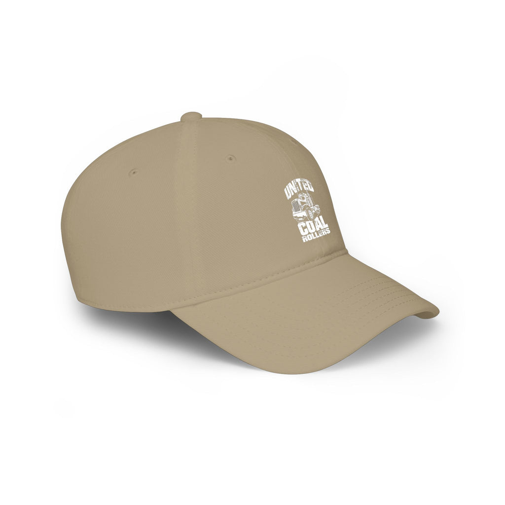 United Coal Miners Low Profile Baseball Cap — Red Coal Mining Trucker Hat