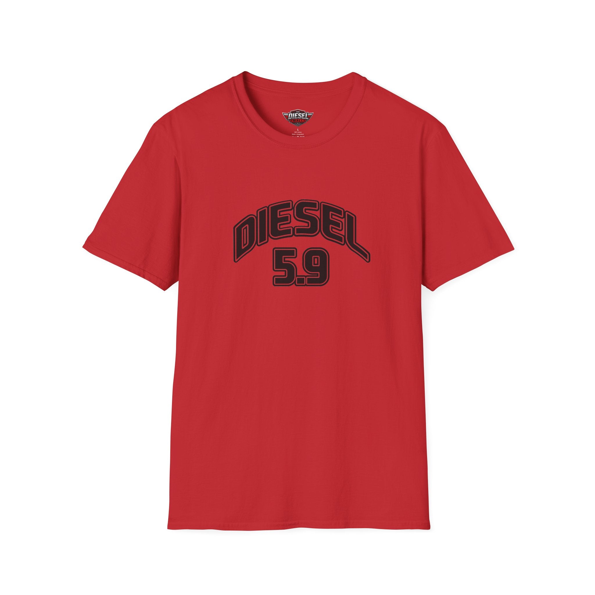 Diesel 5.9 Graphic T-Shirt — Truck Engine Retro Tee