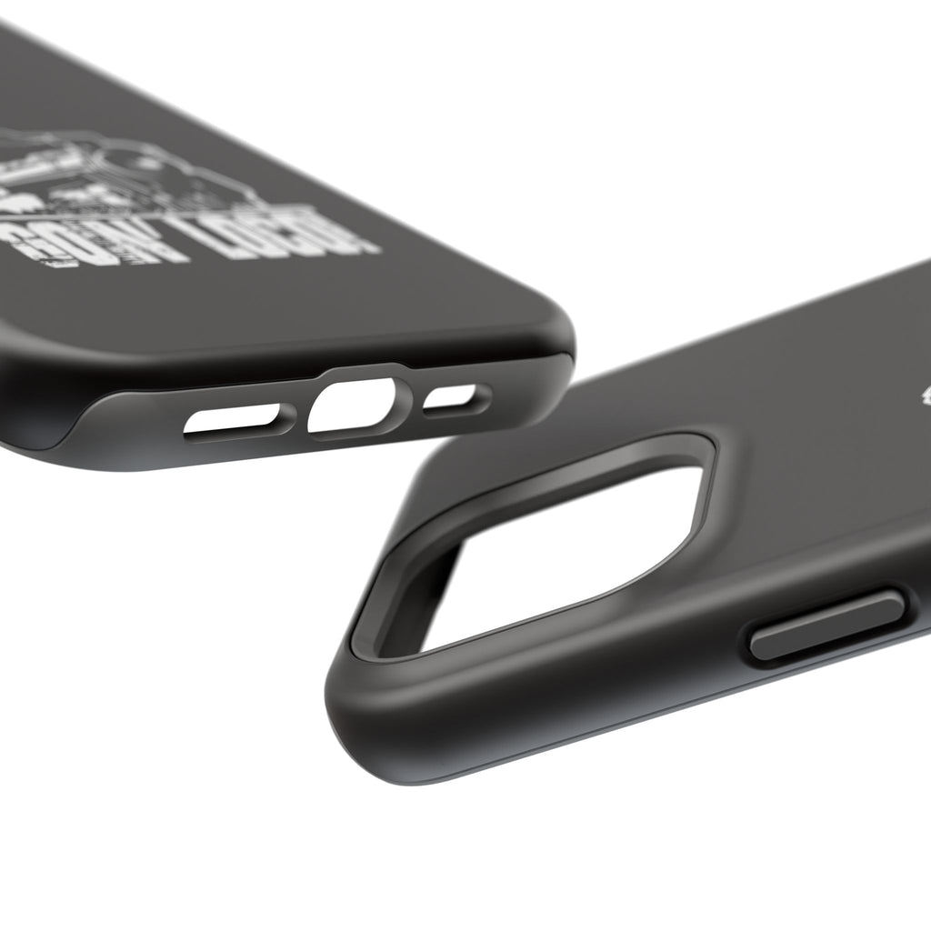 Train Graphic Phone Case — “Goin' Loco!” Impact-Resistant Protective Case