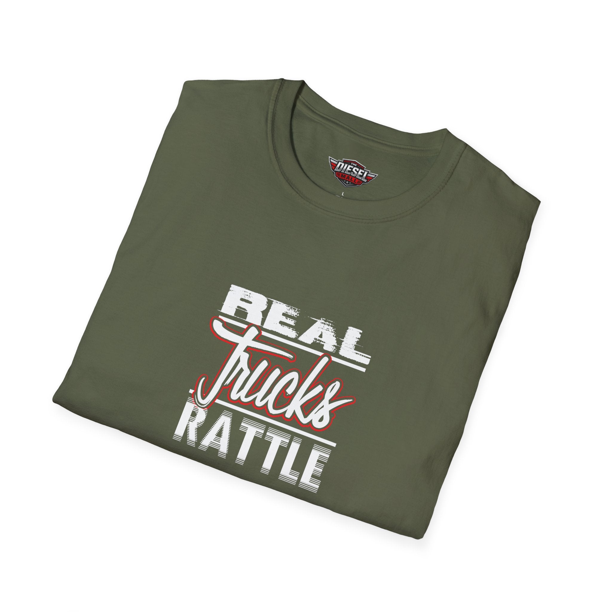 Real Trucks Rattle T-Shirt — Vintage Trucker Graphic Tee