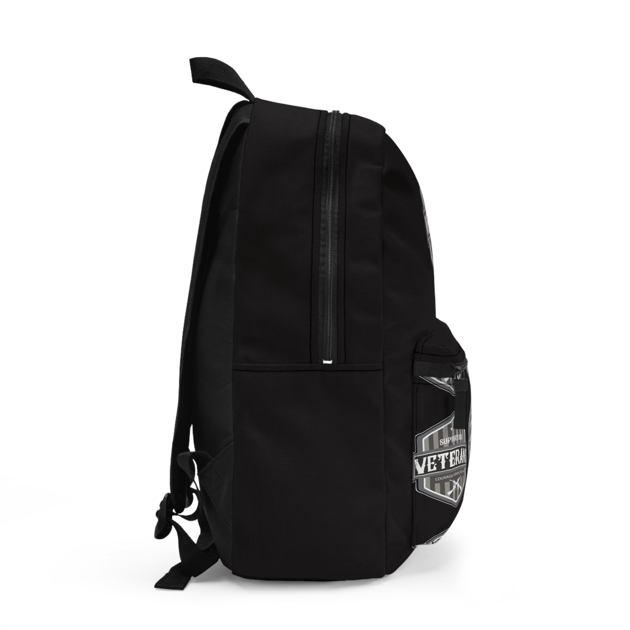Veterans Shield Backpack — Military Tribute Bag for Veterans & Supporters