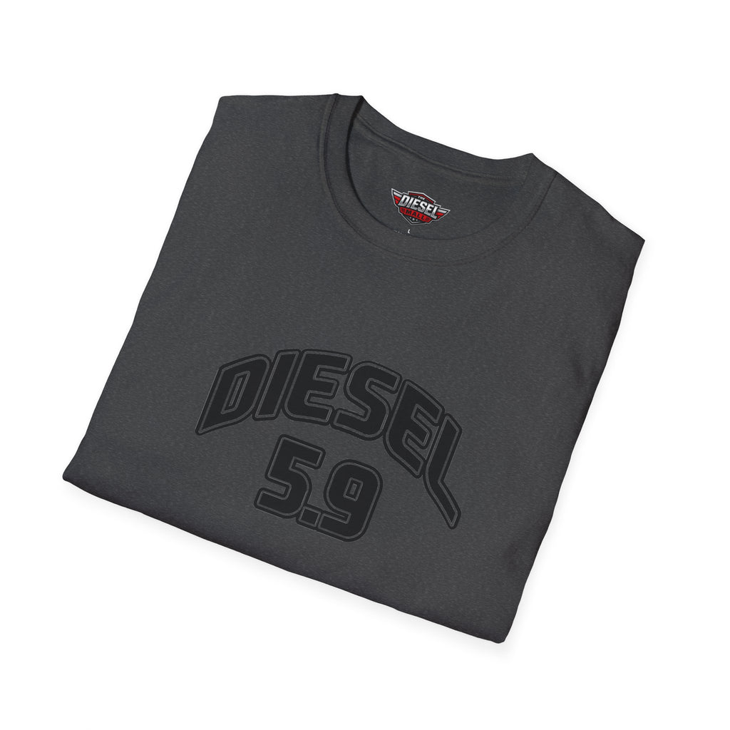 Diesel 5.9 Graphic T-Shirt — Truck Engine Retro Tee