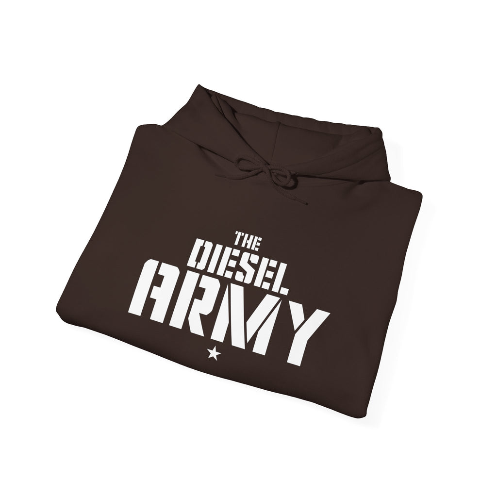 Diesel Army Hoodie — "The Diesel Army" Graphic Pullover for Truck & Diesel Fans