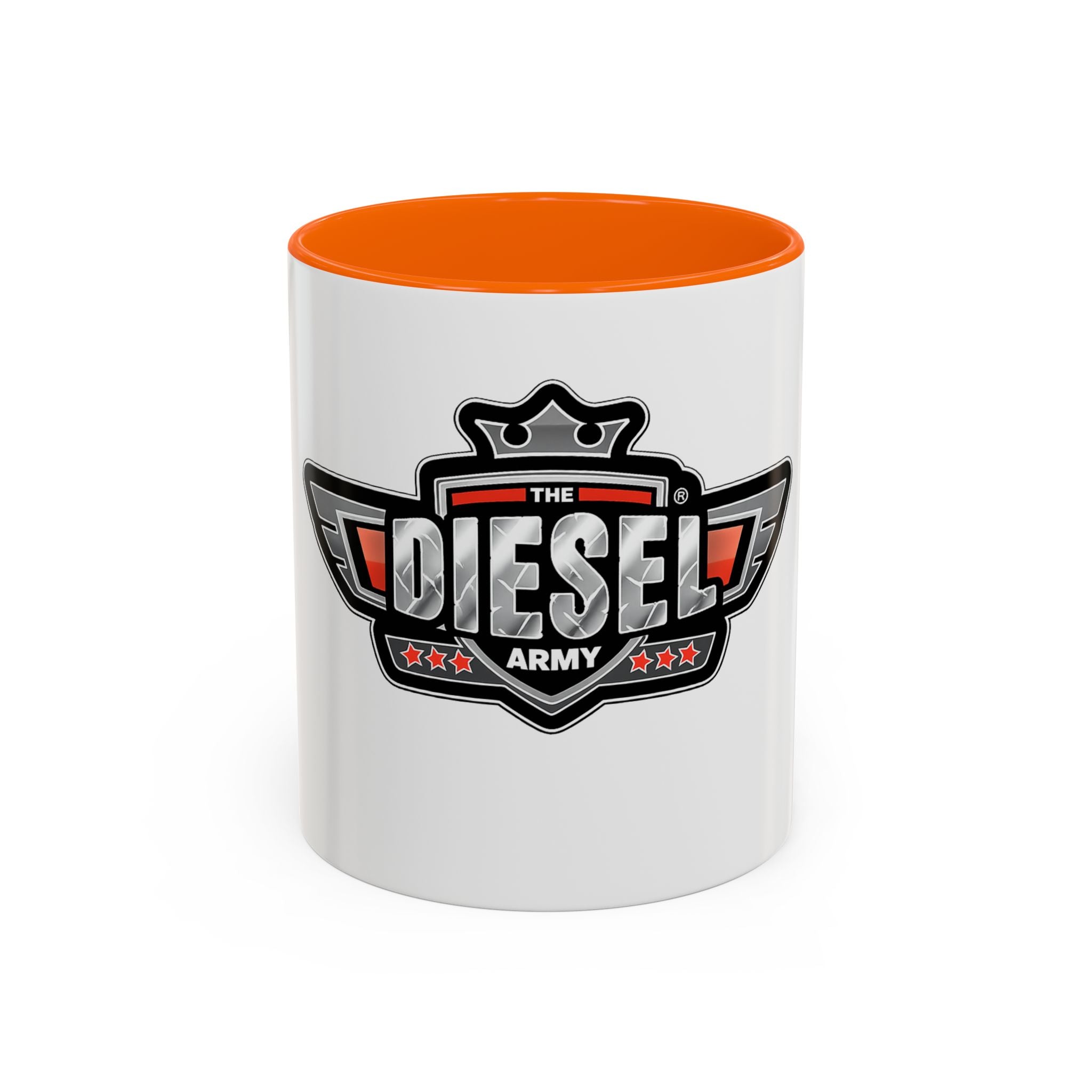 Diesel Army Accent Coffee Mug – 'The Diesel Army' Logo 11/15oz