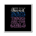 Magnet — “Silly Boys, Trucks Are For Girls” Retro Western Quote Fridge Magnet