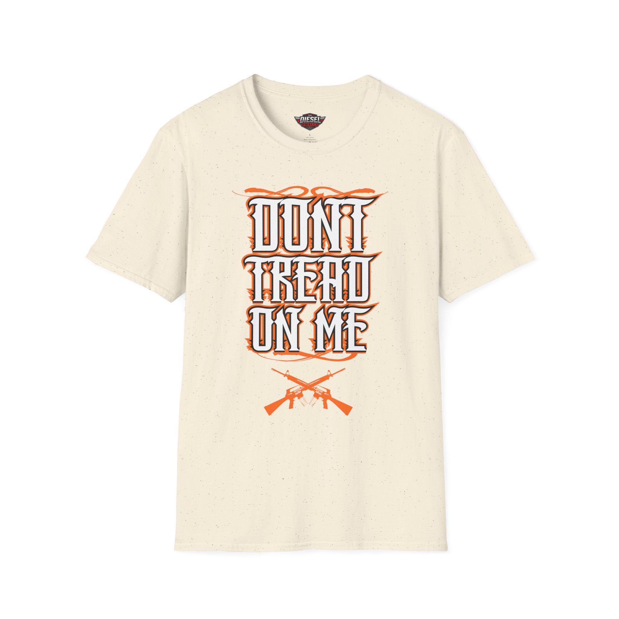 Don't Tread On Me T-Shirt — Patriotic Rifle Graphic Tee