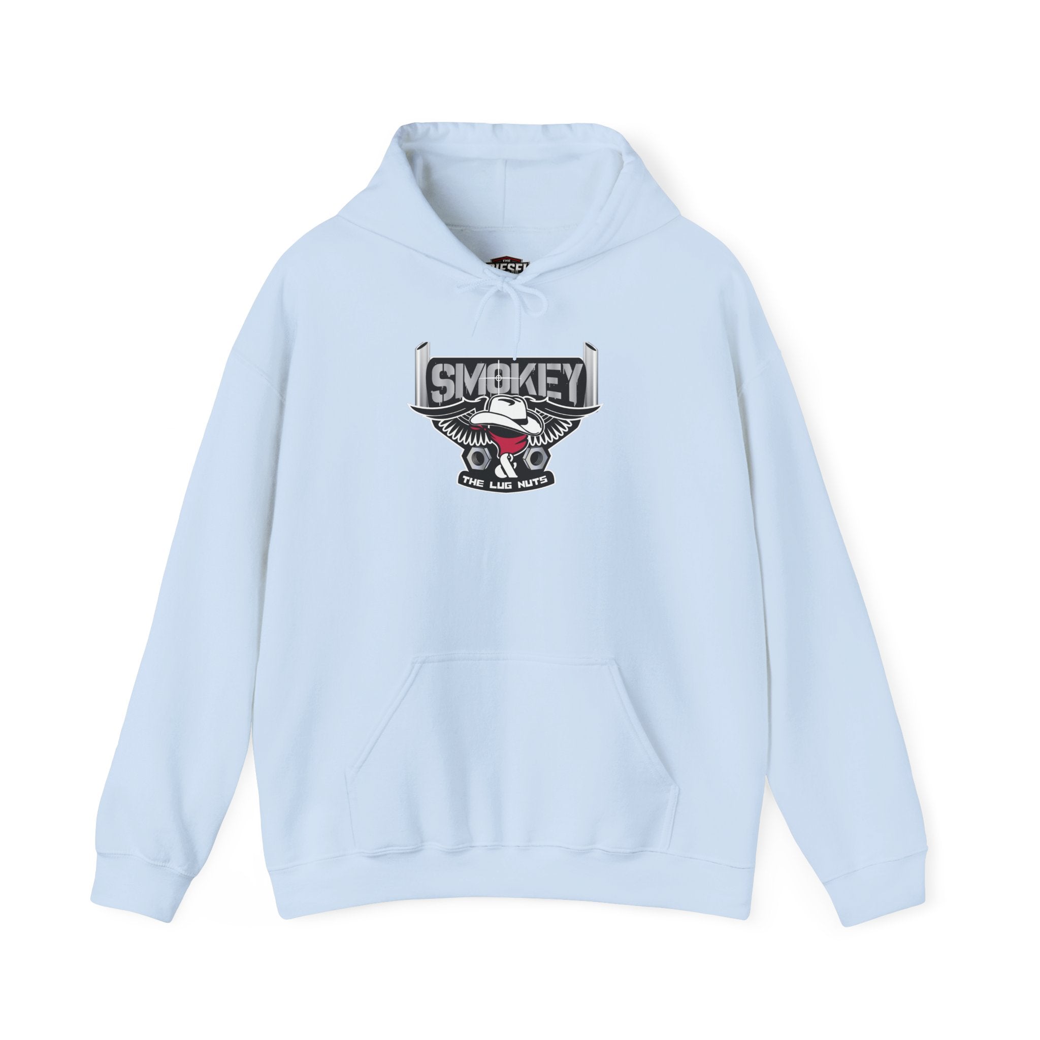 Smokey Airplane Hoodie – Vintage Pilot Logo Sweatshirt