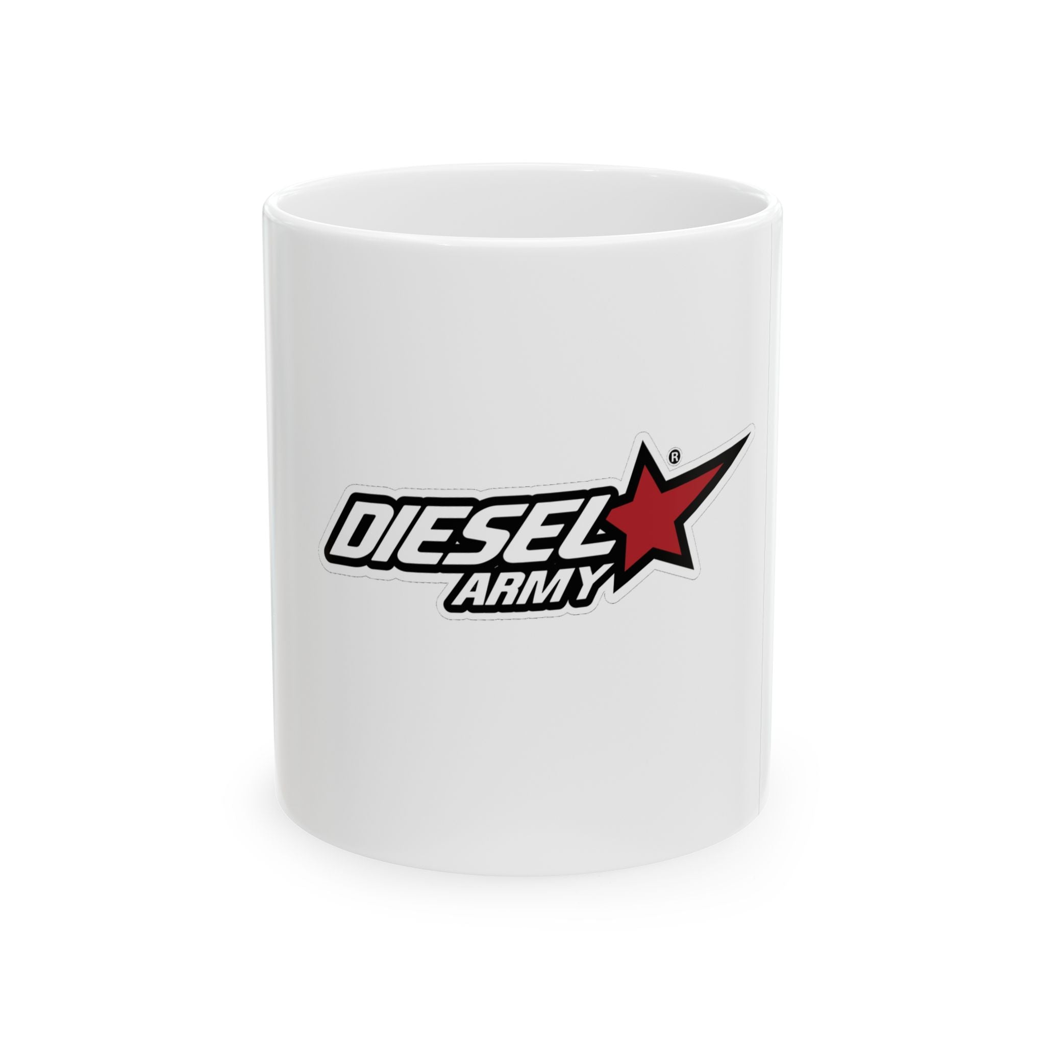 Diesel Army Ceramic Mug — Coffee Cup (11oz & 15oz)