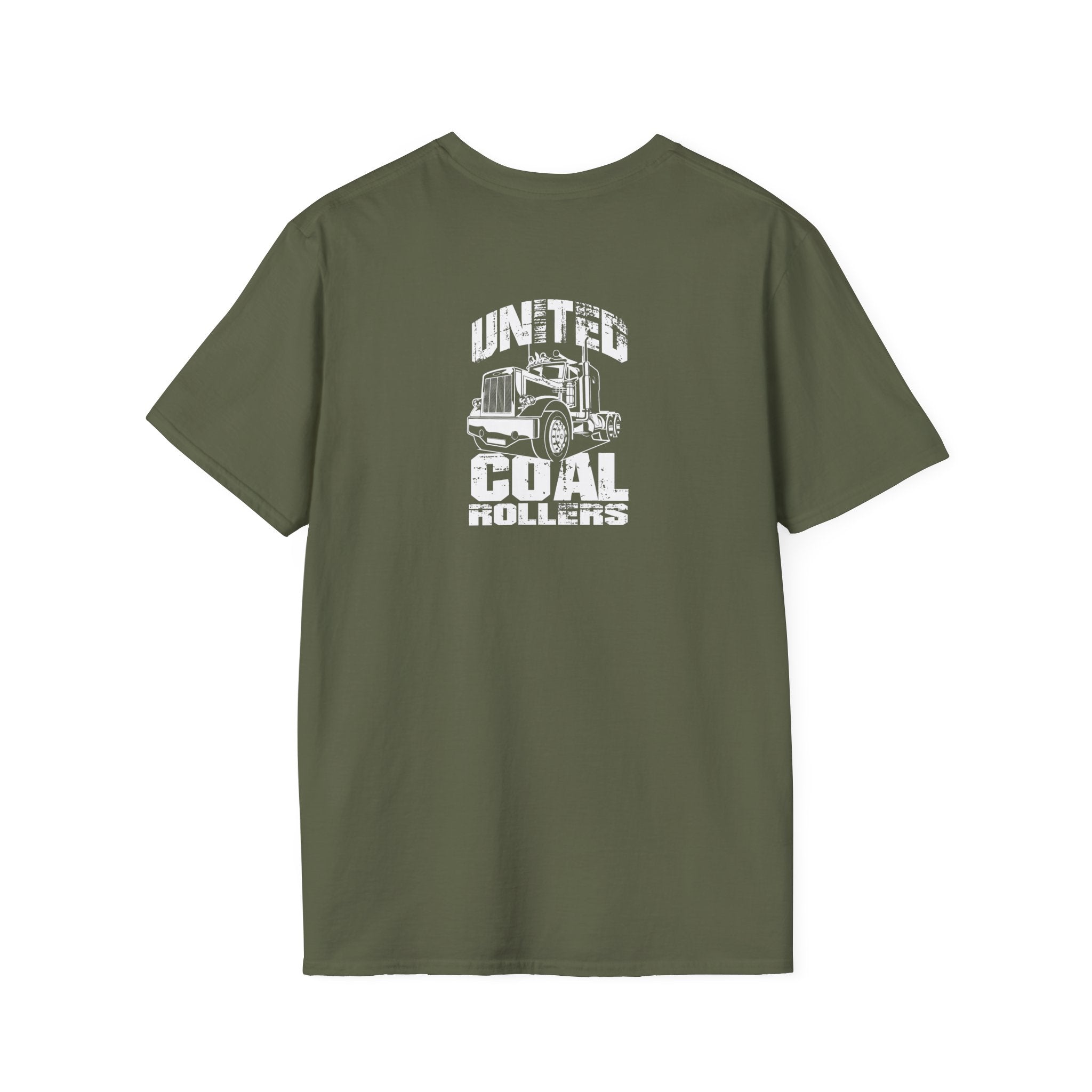 Coal Rollers Truck T-Shirt — "United Coal Rollers" Graphic Tee