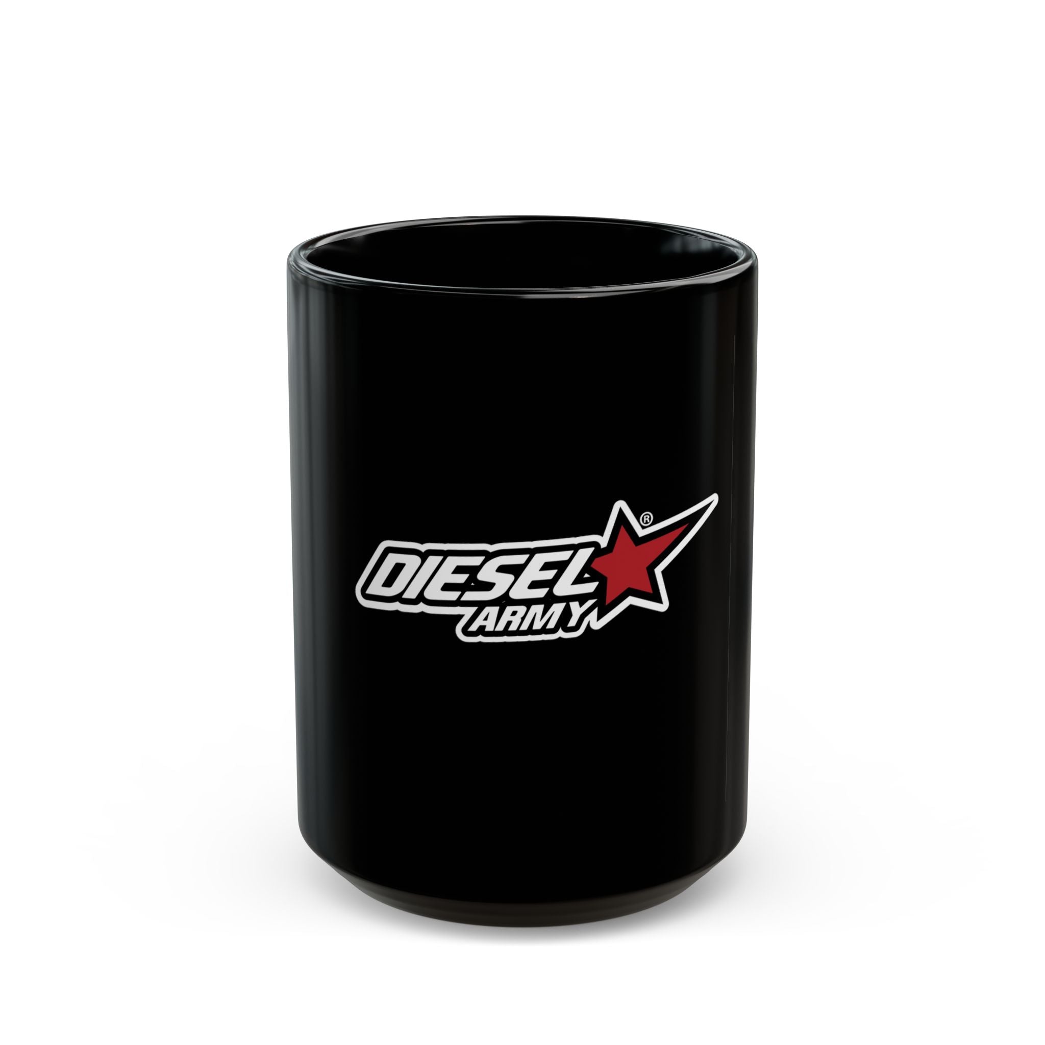 Diesel Army Black Coffee Mug — 11oz/15oz