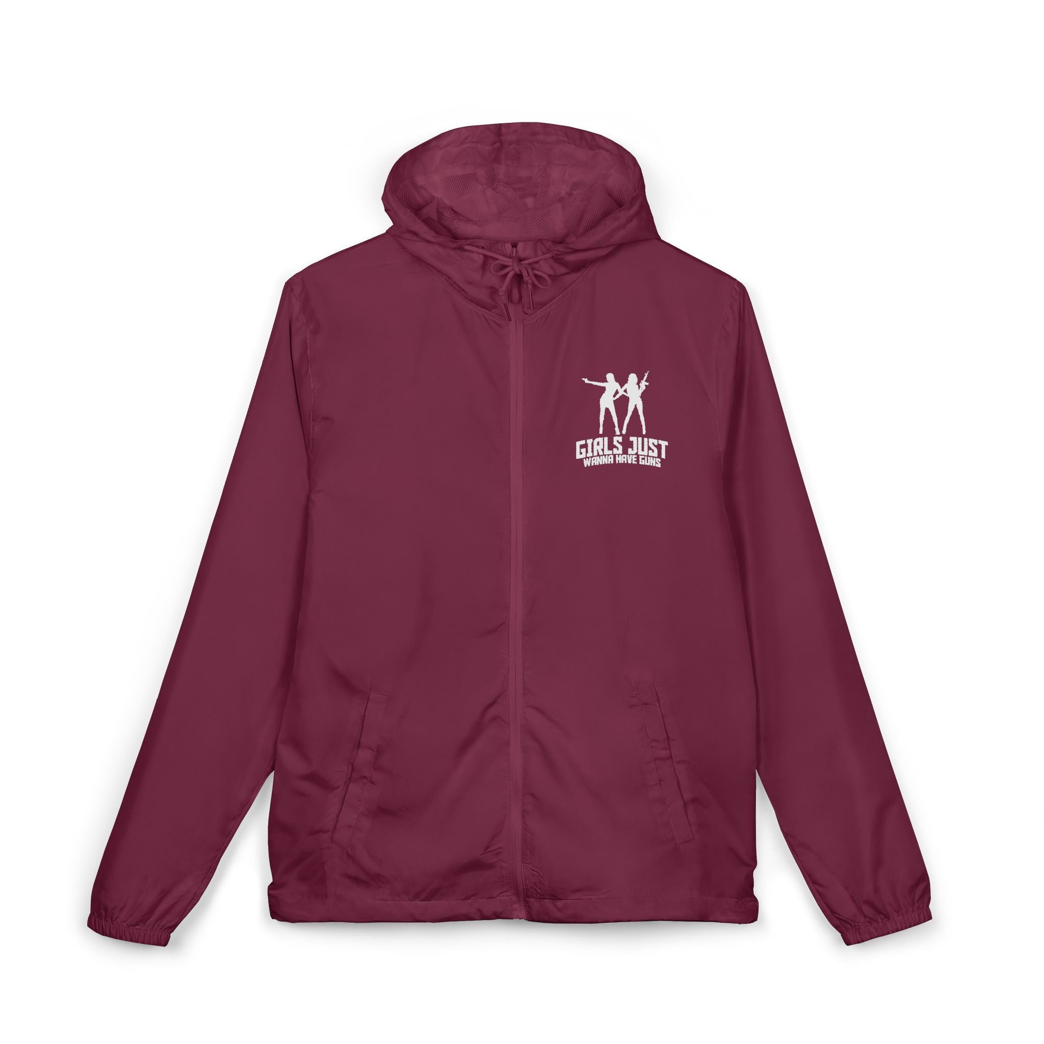 Girls Just Wanna Have Guns Windbreaker