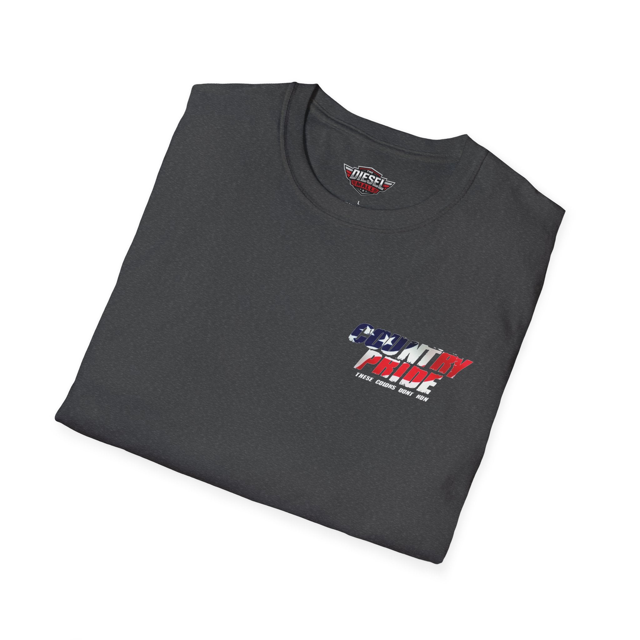 Patriotic Country Pride T-Shirt — American Flag 'Country Pride' Graphic