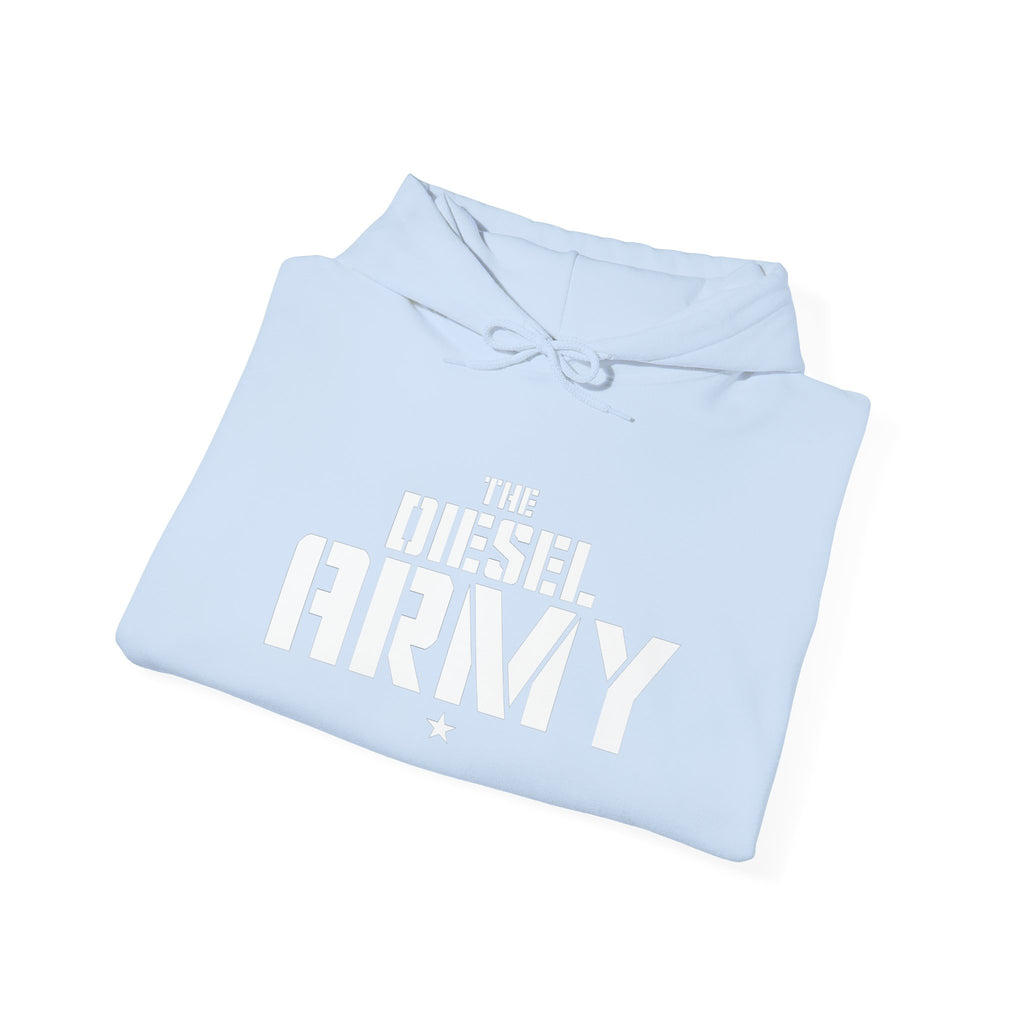 Diesel Army Hoodie — "The Diesel Army" Graphic Pullover for Truck & Diesel Fans