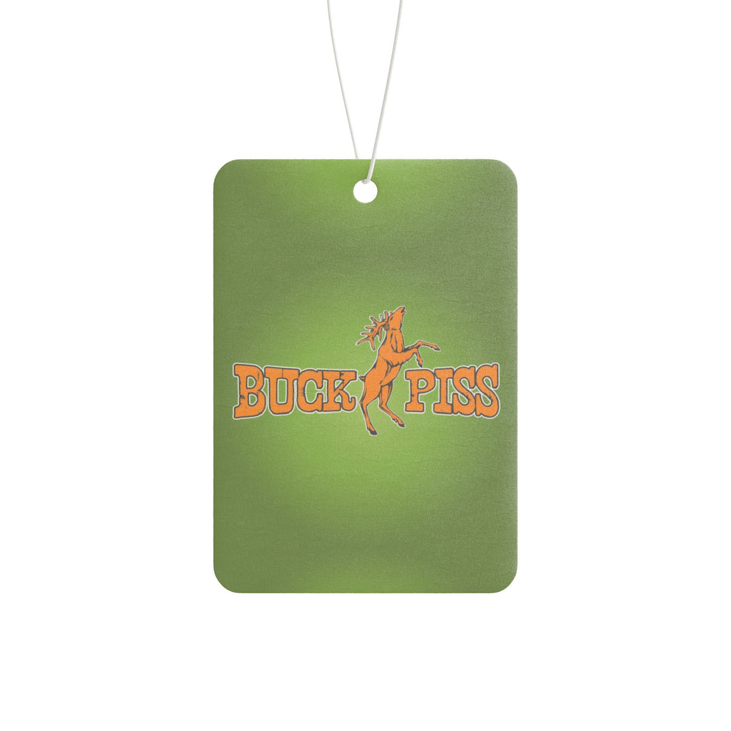 Car Air Freshener — 'Buck' Kiss' Retro Rodeo Logo Scented Hanging Ornament