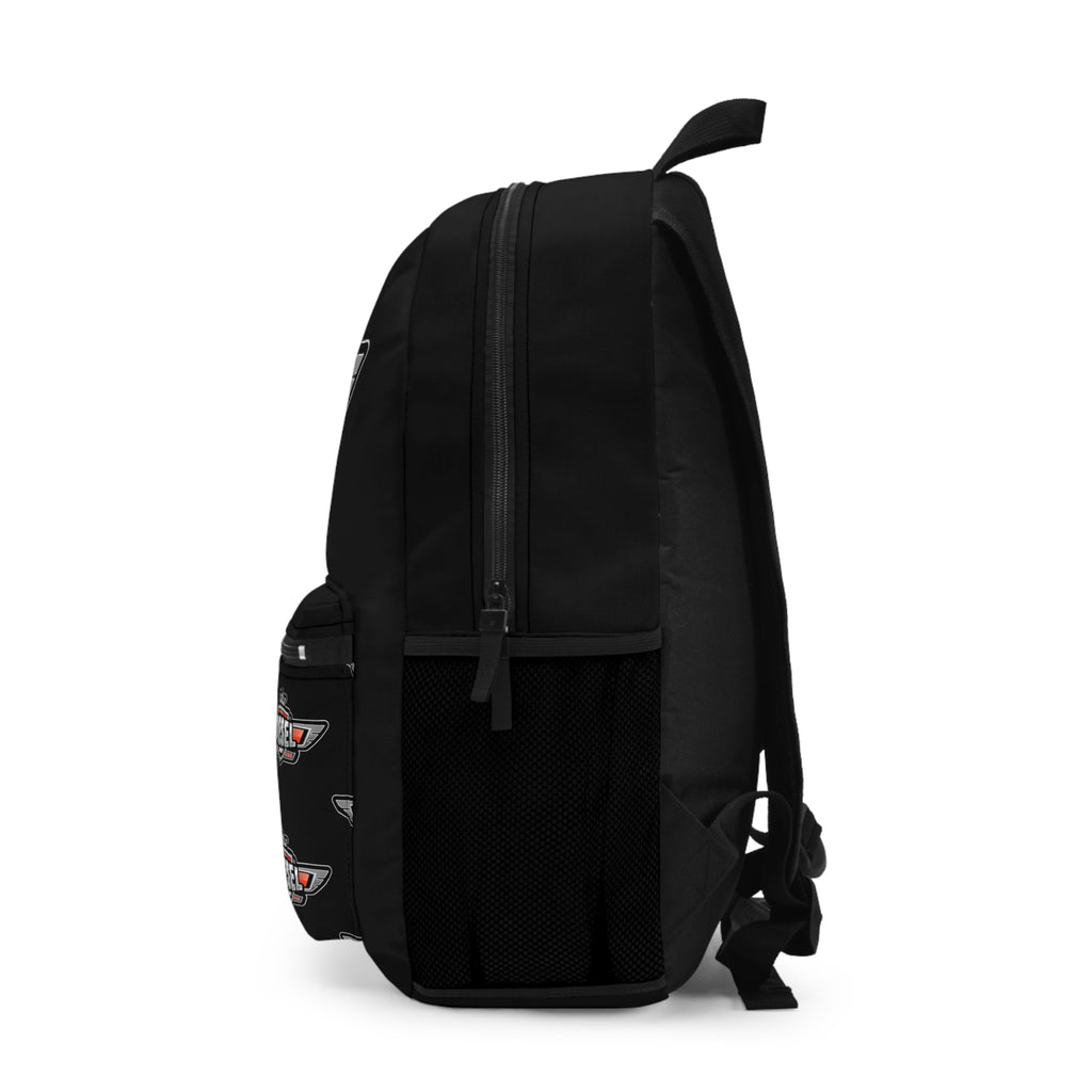Diesel Army Logo Backpack — Rugged Black Motorhead School & Travel Bag