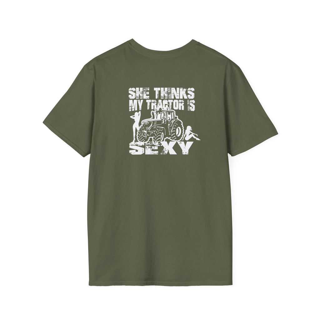 'She Thinks My Tractor Is Sexy' Graphic T‑Shirt
