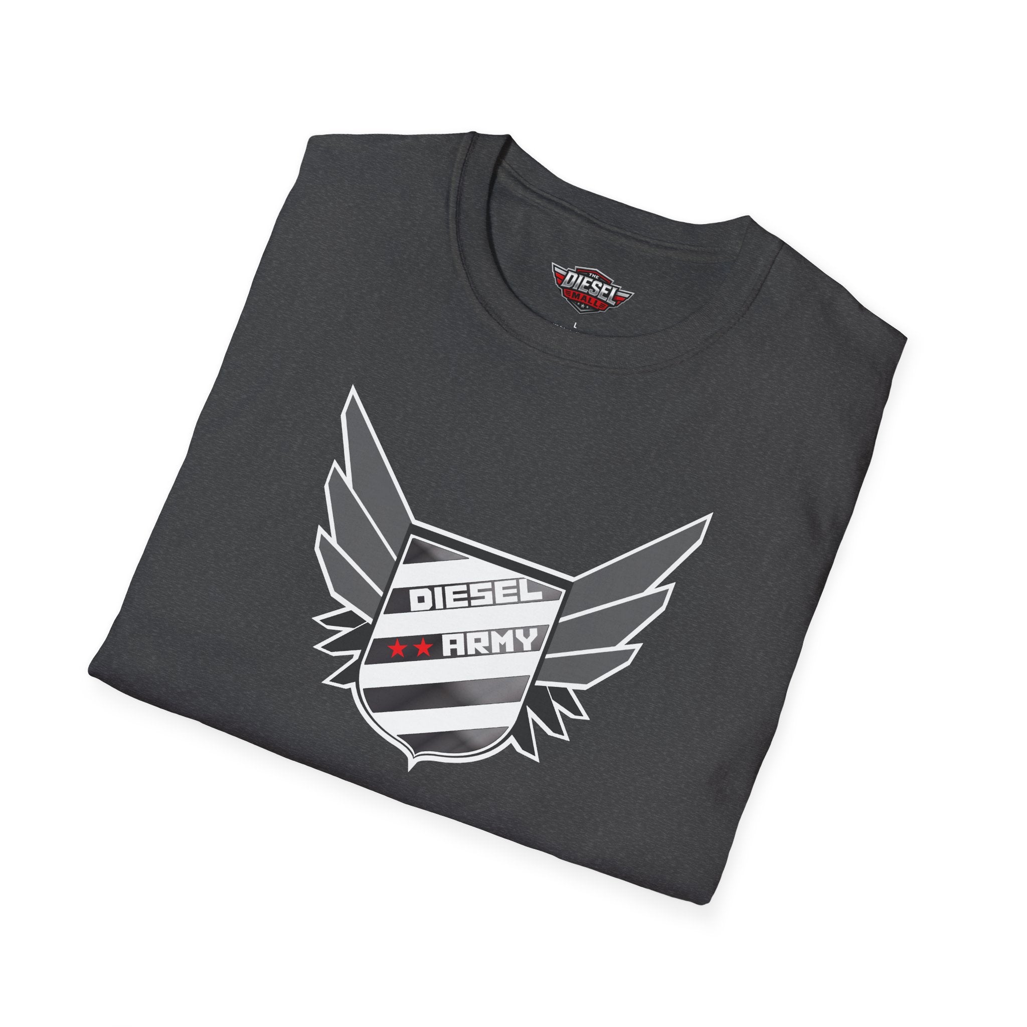 Diesel Rally Shield T-Shirt — Vintage Racing Crest Tee