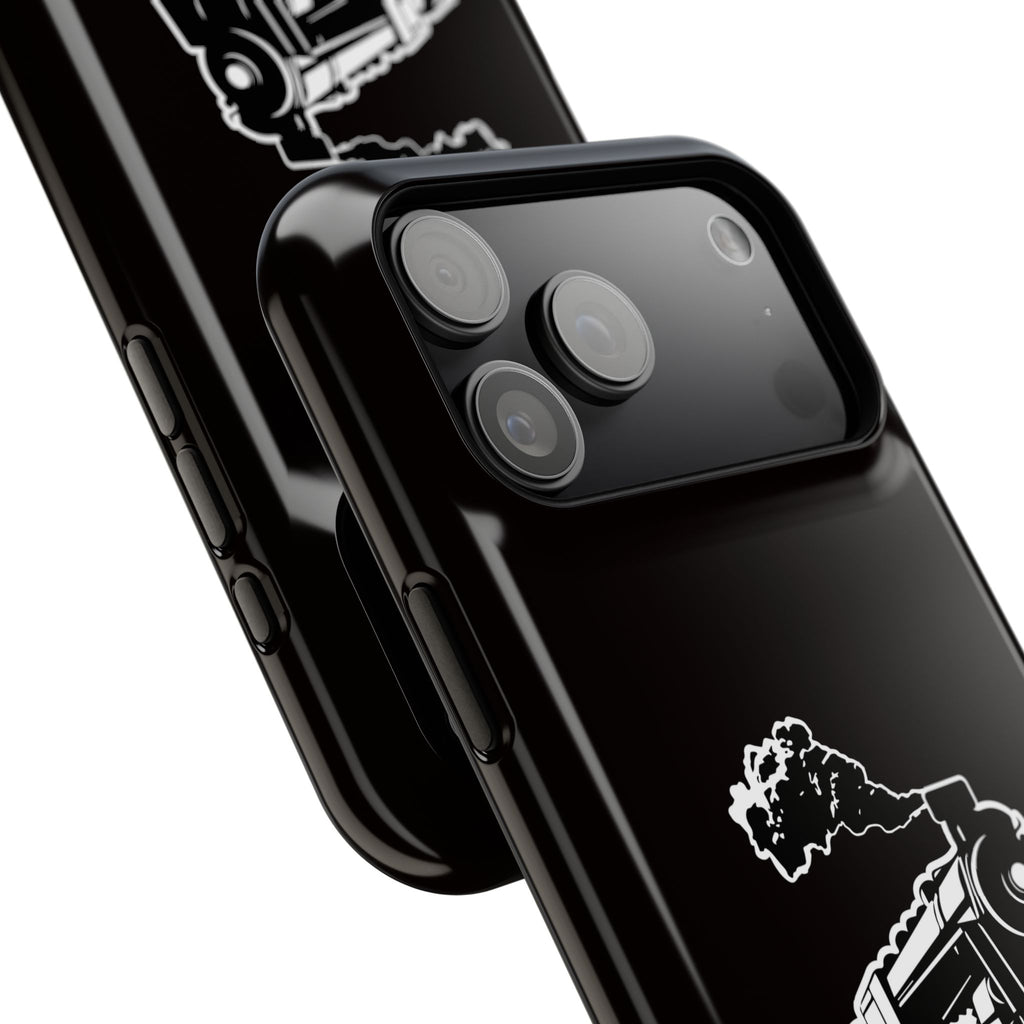 Train Graphic Phone Case — “Goin' Loco!” Impact-Resistant Protective Case