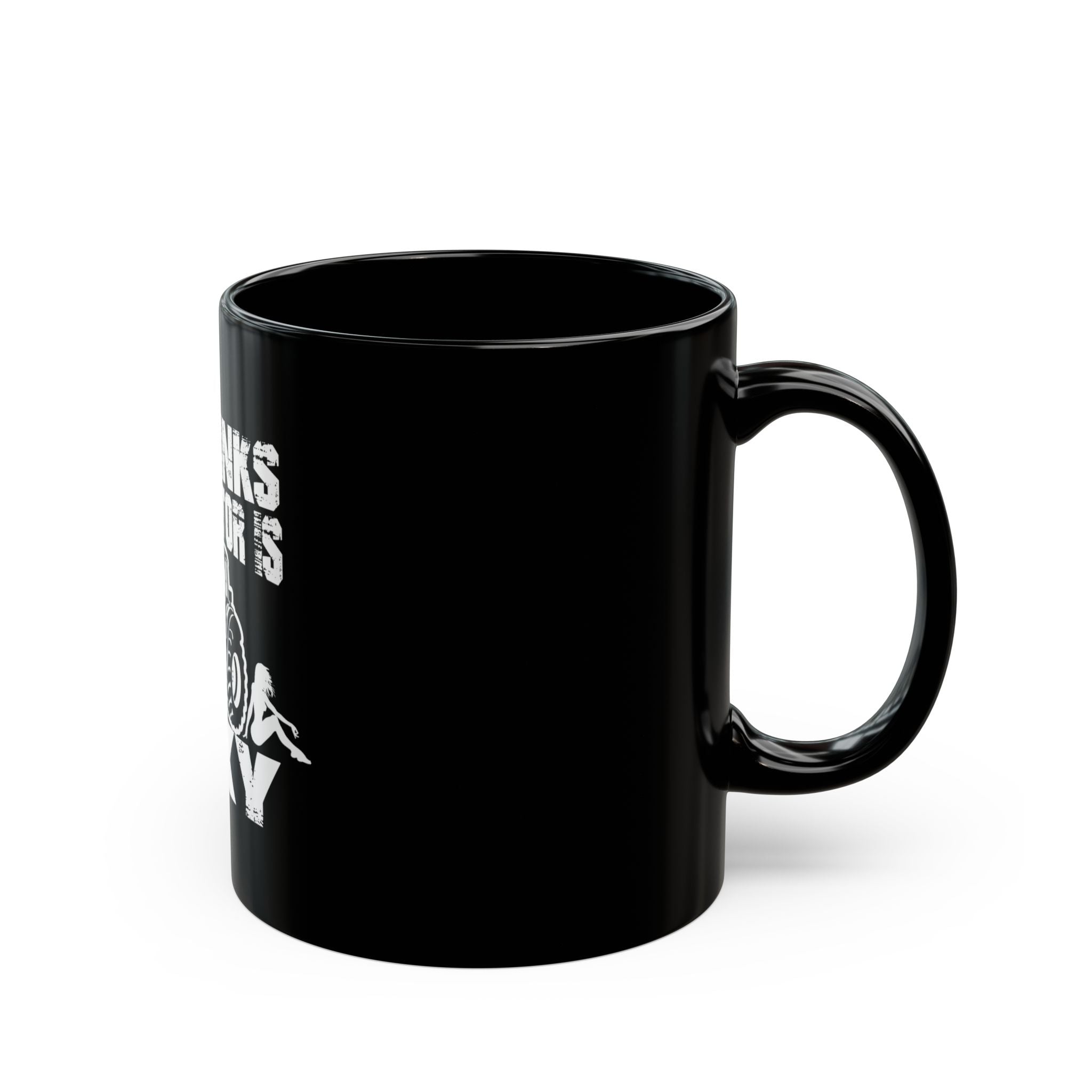 She Thinks My Tractor Is Sexy Mug — Coffee Cup (Black, 11oz/15oz)