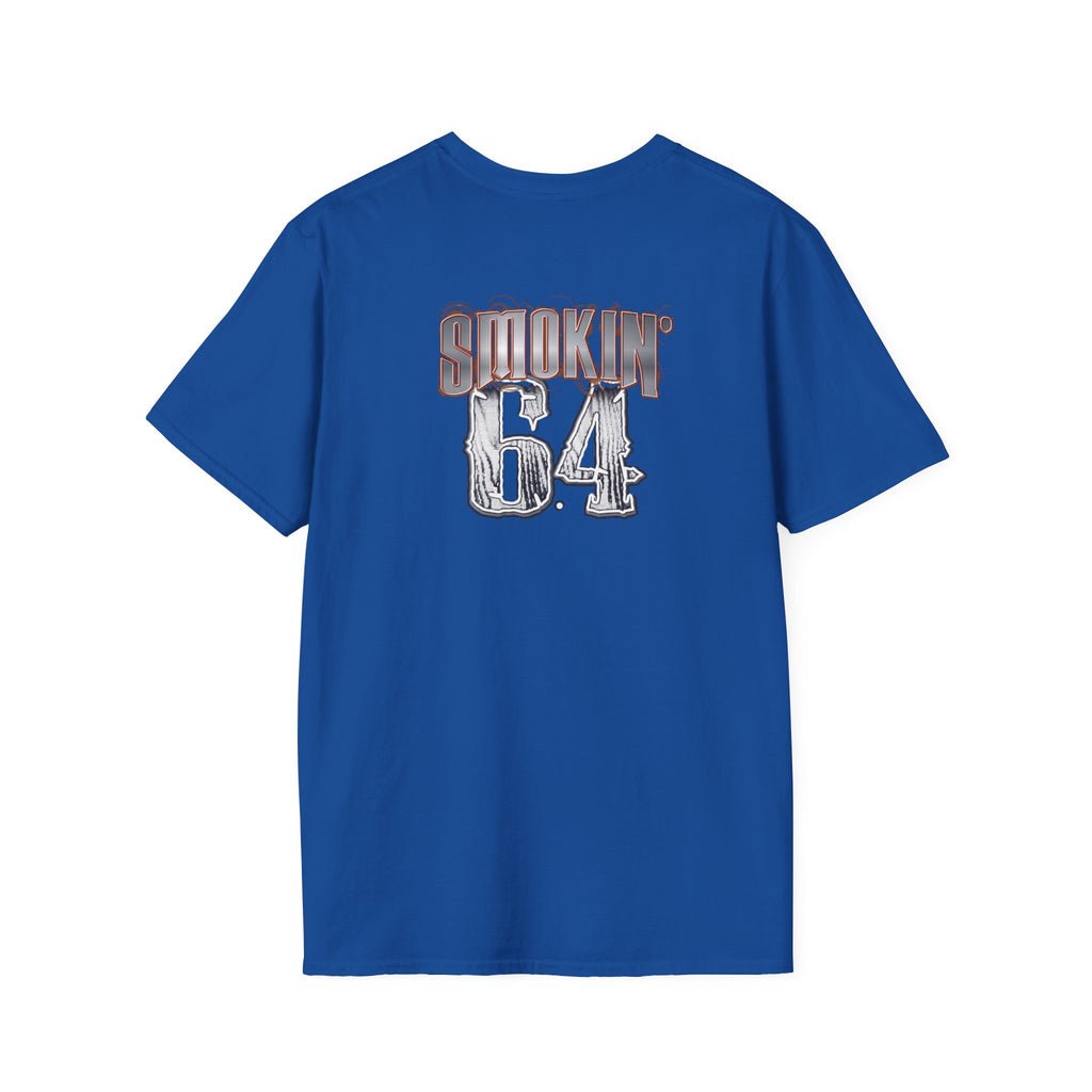 Smokin' 64 Graphic T-Shirt — Retro Rustic Logo Tee