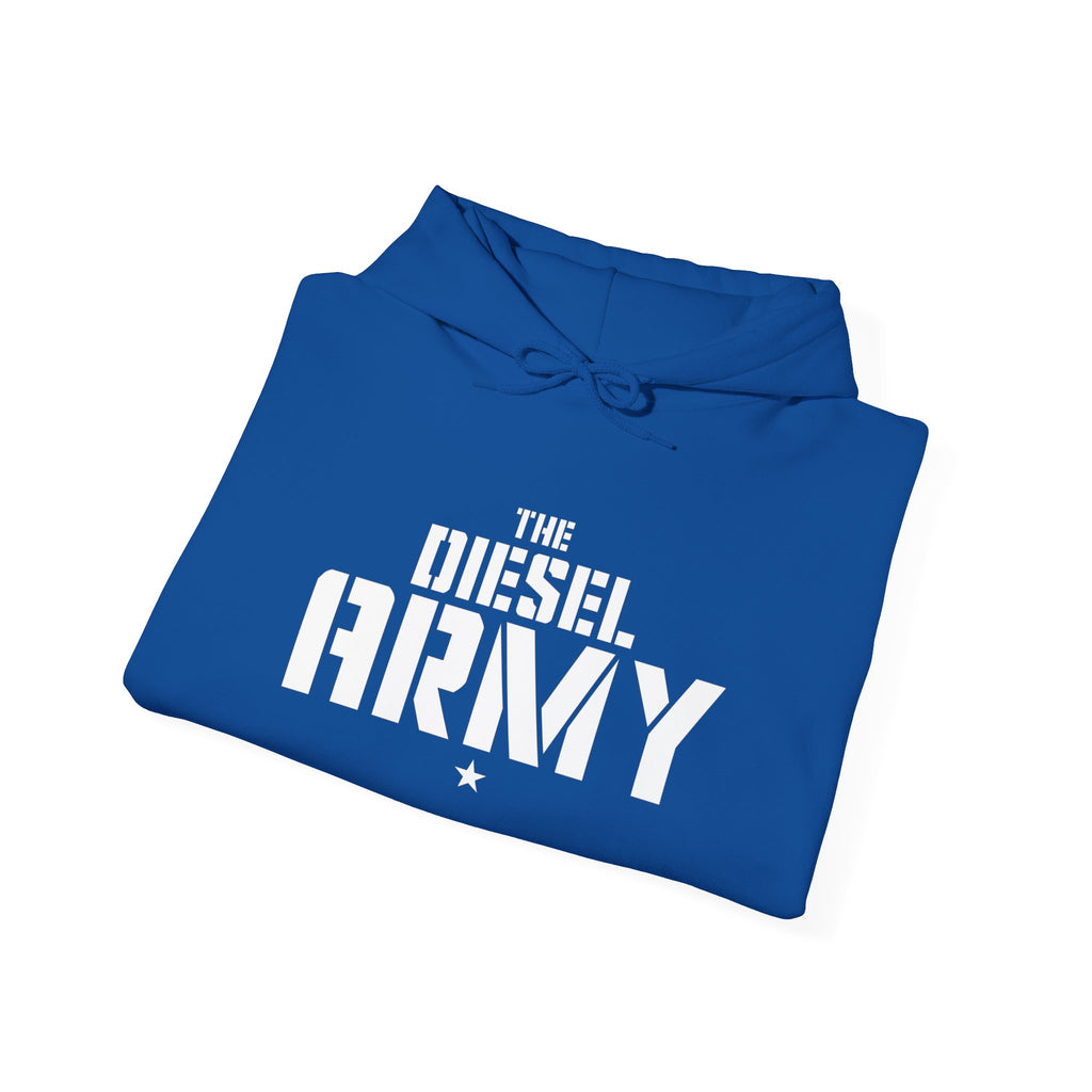 Diesel Army Hoodie — "The Diesel Army" Graphic Pullover for Truck & Diesel Fans