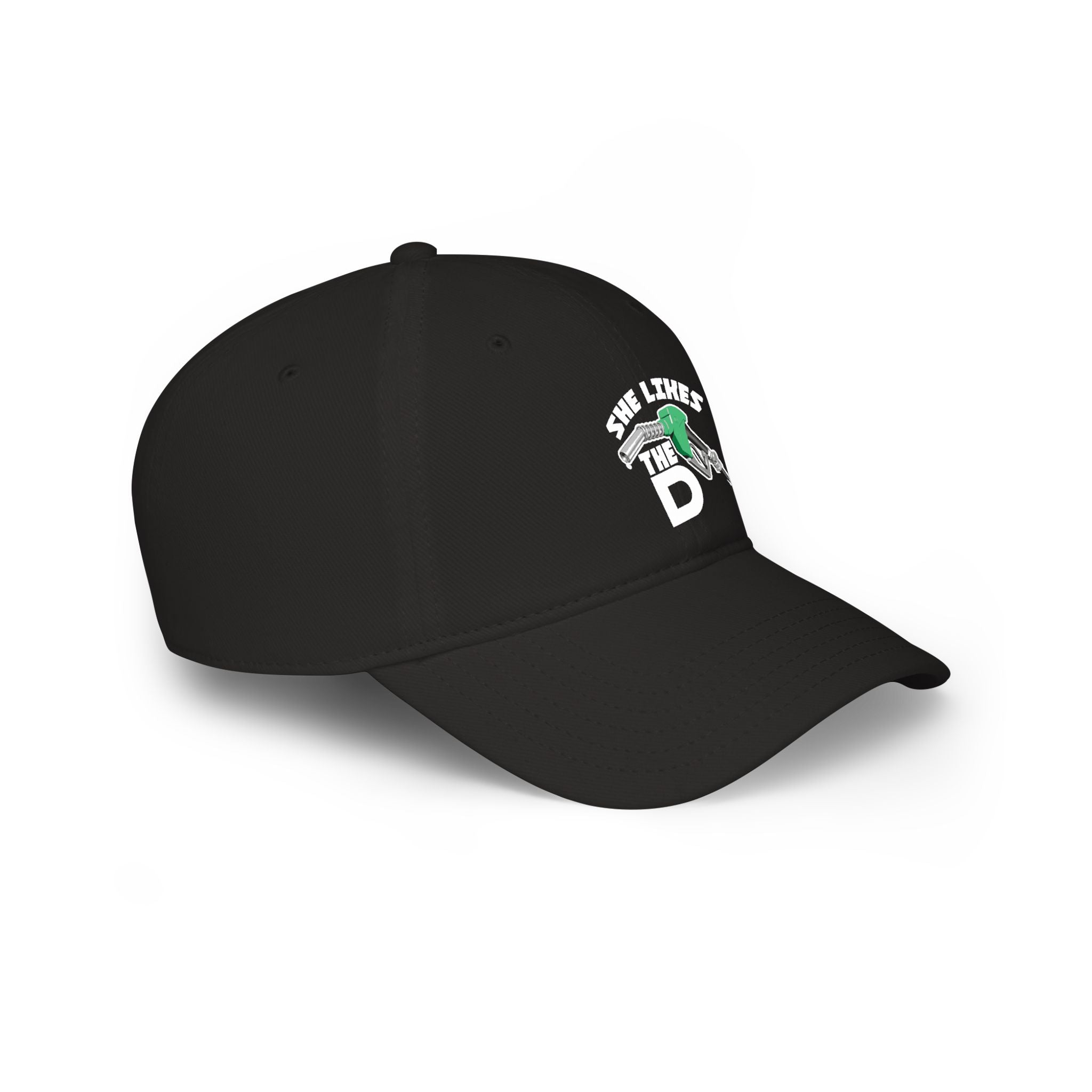 She Likes The D Fishing Hat – Low Profile Embroidered Cap