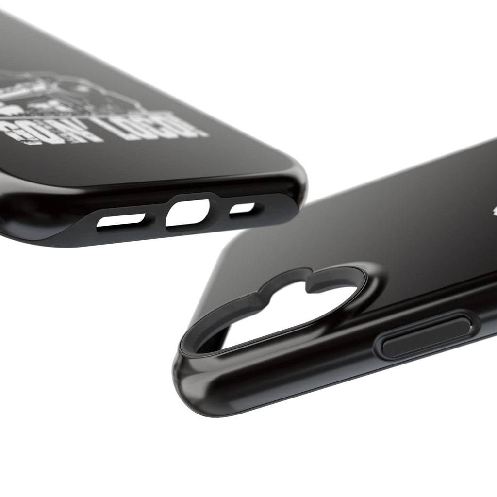 Train Graphic Phone Case — “Goin' Loco!” Impact-Resistant Protective Case