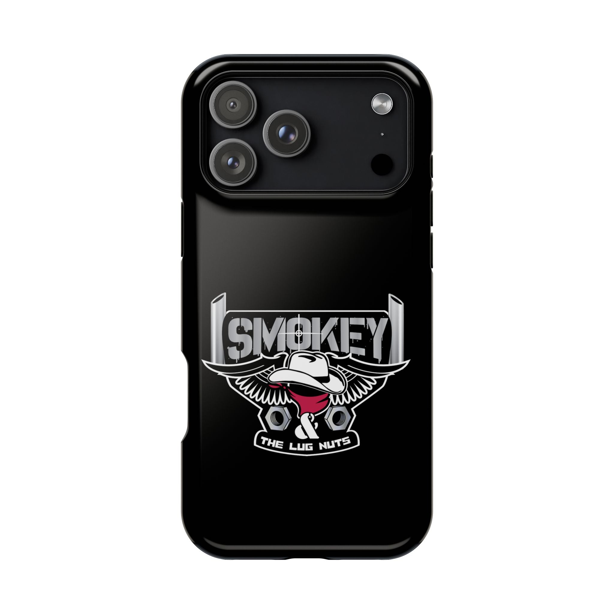 Impact-Resistant Phone Case — Smokey & The Lug Nuts Logo