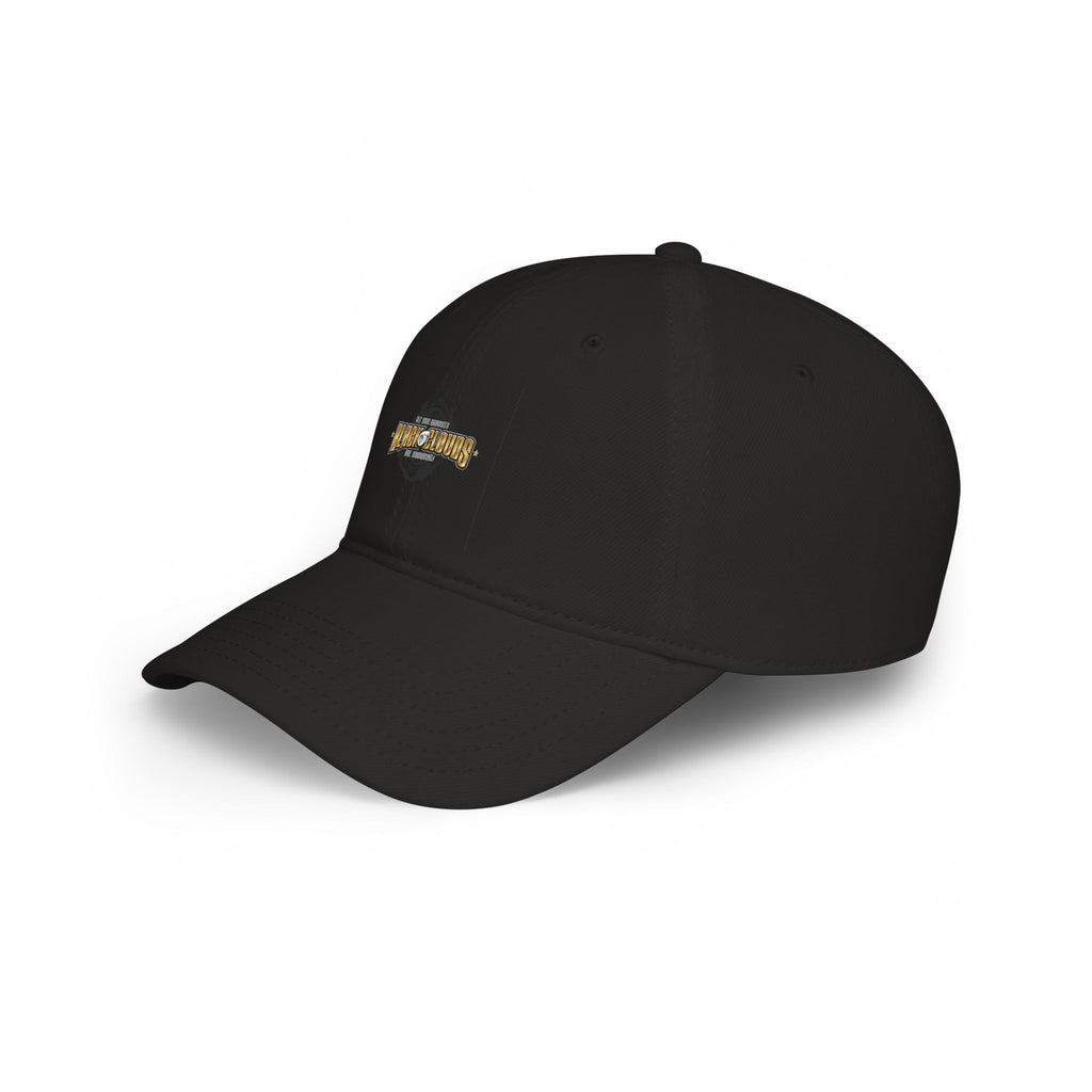 Low Profile Baseball Cap — 'Ride or Die' Vintage Motorcycle Logo