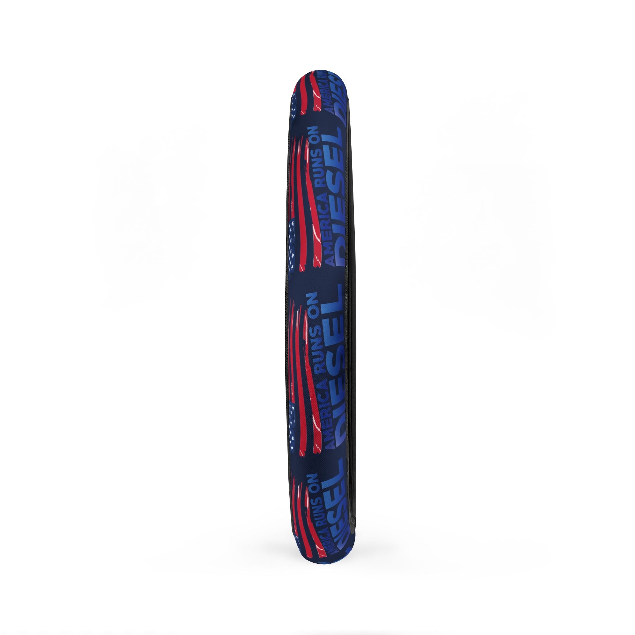 Diesel Logo Steering Wheel Cover - Blue & Red Car Accessory