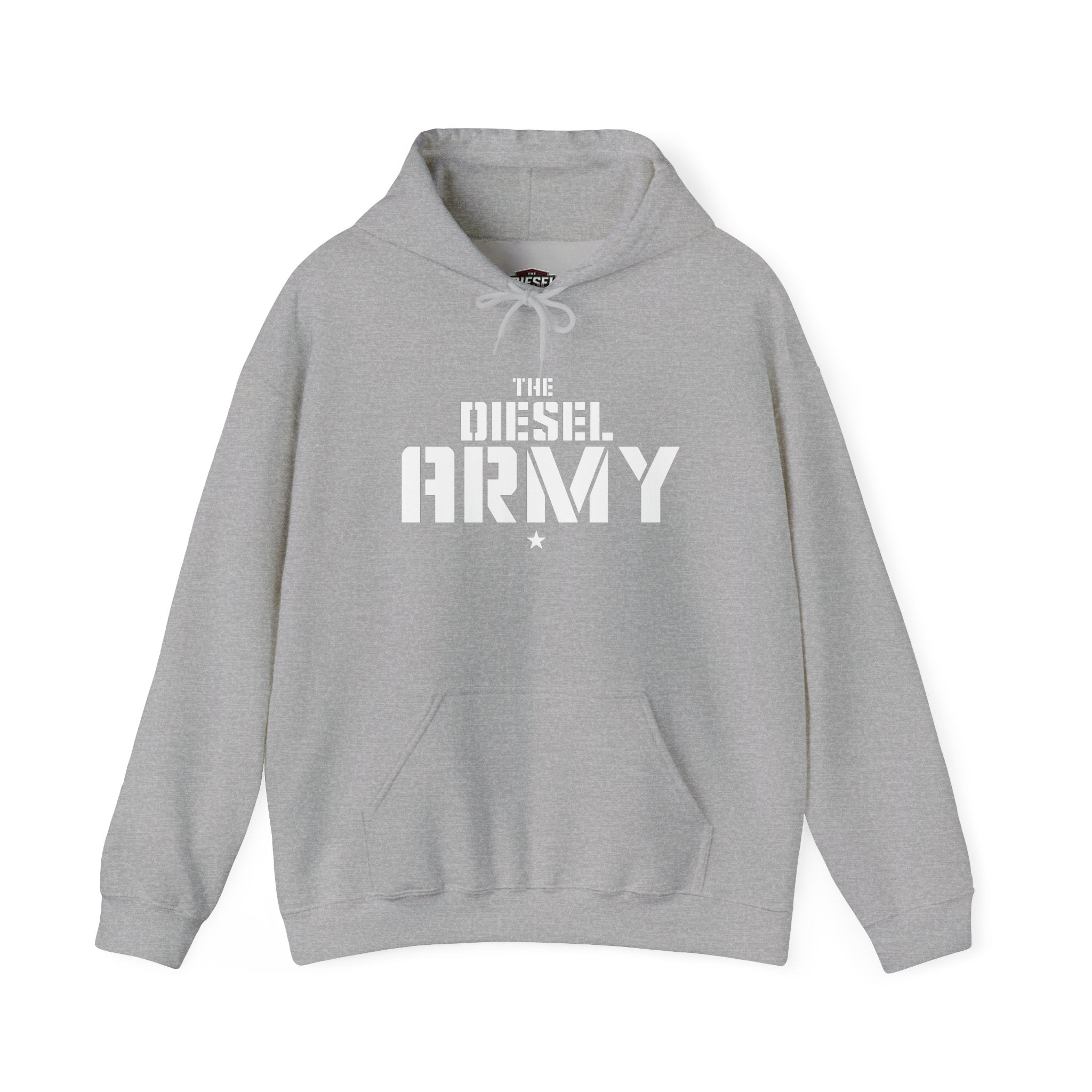Diesel Army Hoodie — "The Diesel Army" Graphic Pullover for Truck & Diesel Fans