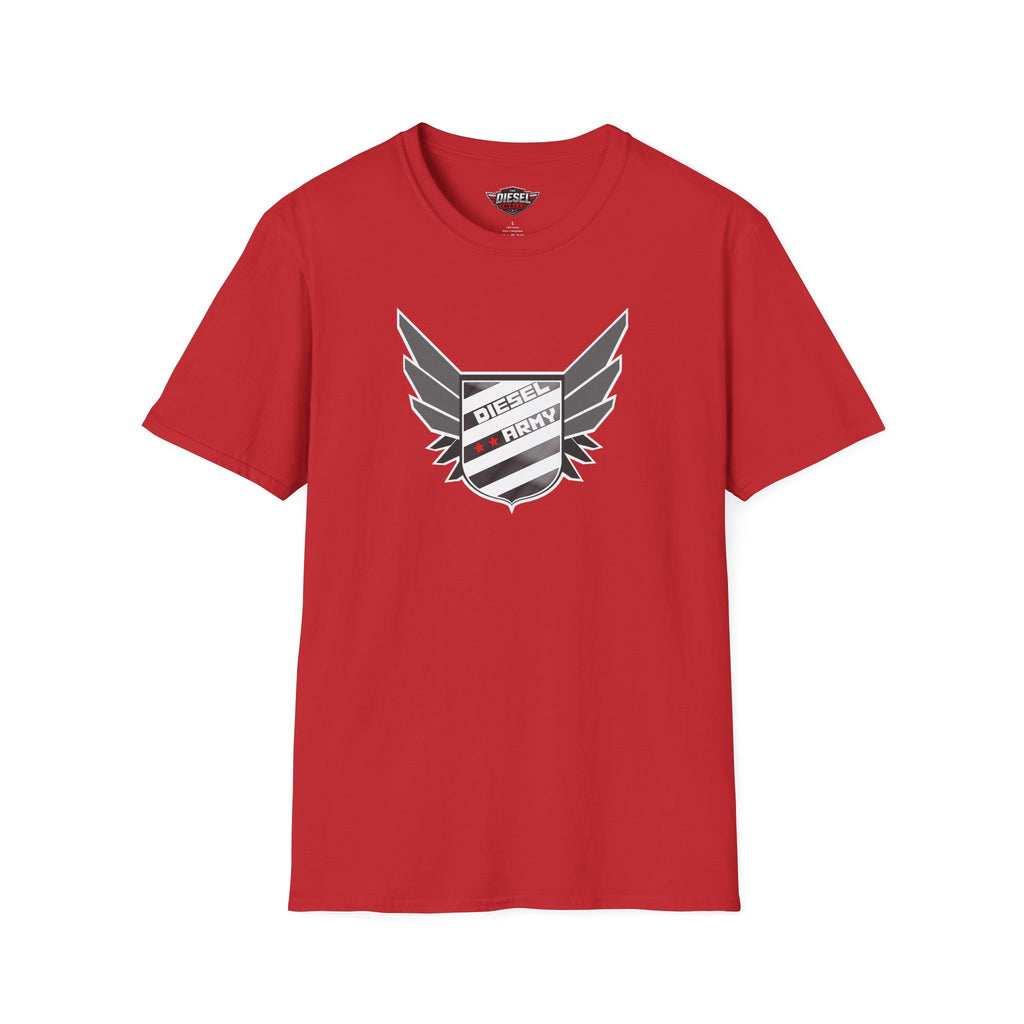 Diesel Rally Shield T-Shirt — Vintage Racing Crest Tee