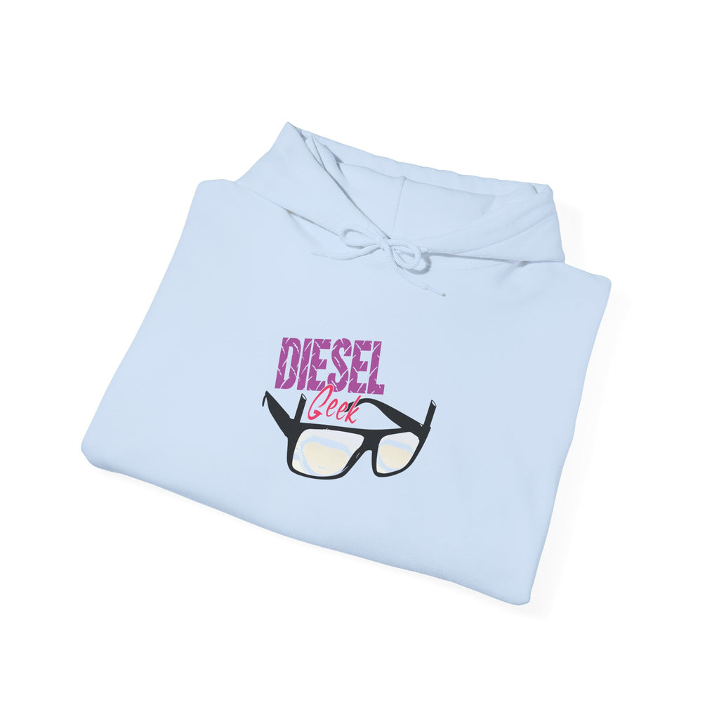 Diesel Dad Hoodie - 'Diesel' Glasses Graphic Pullover