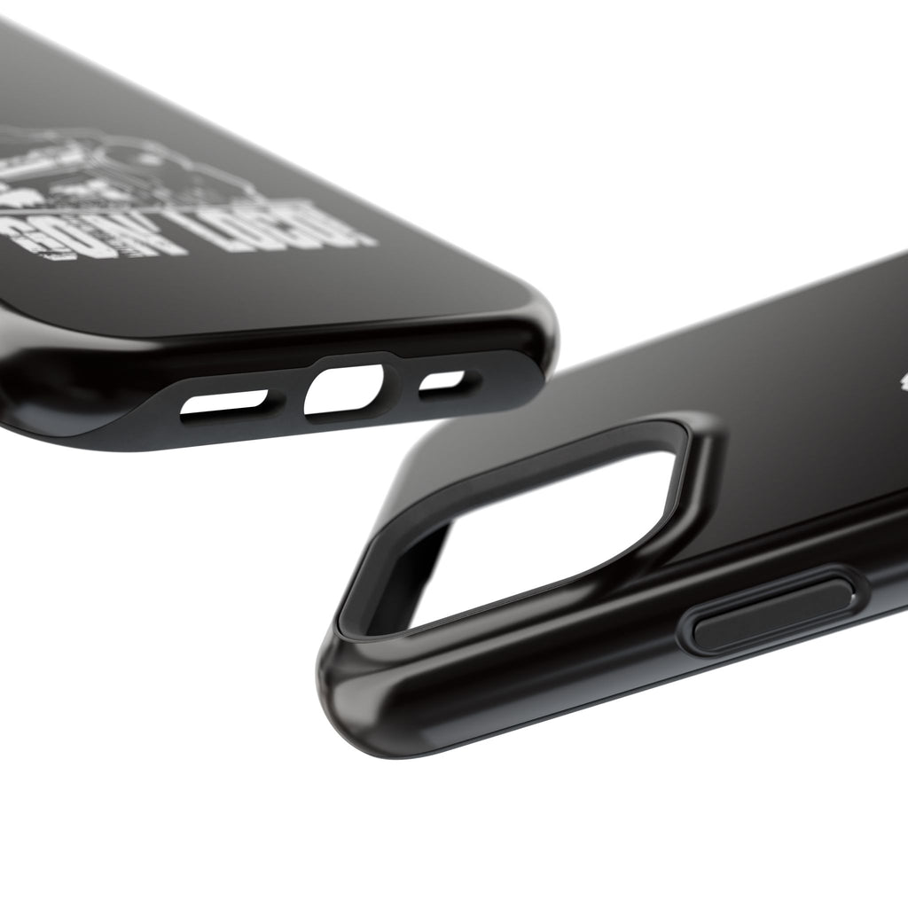 Train Graphic Phone Case — “Goin' Loco!” Impact-Resistant Protective Case