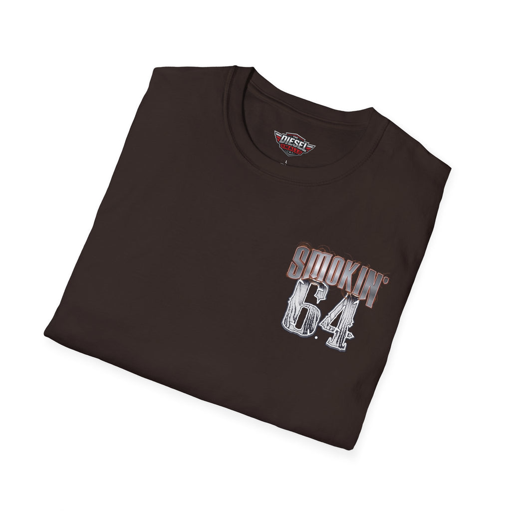Smokin' 64 Graphic T-Shirt — Retro Rustic Logo Tee