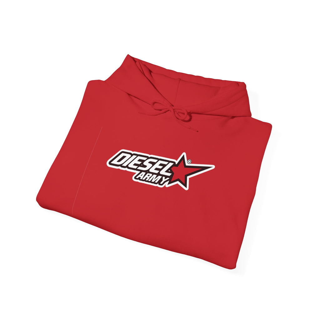 Diesel Army Hoodie - Retro Star Logo Pullover