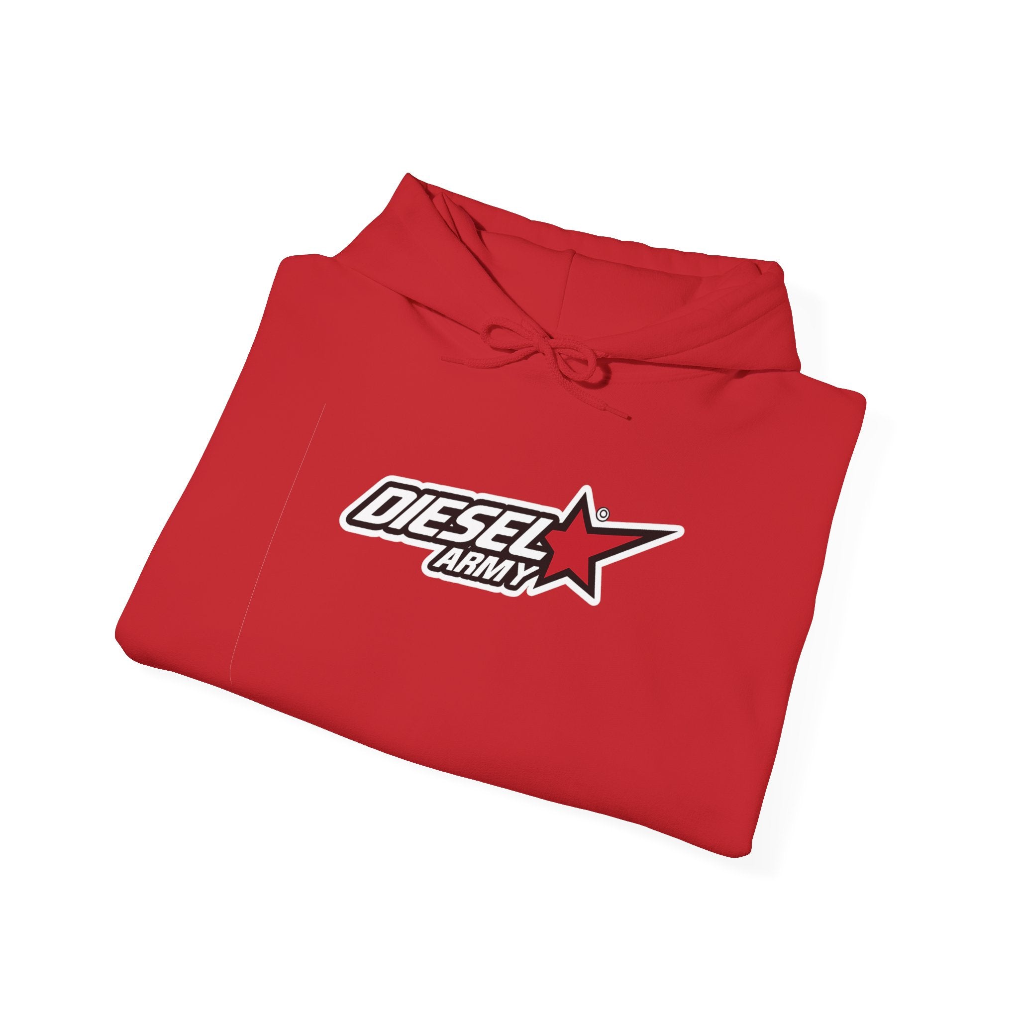 Diesel Army Hoodie - Retro Star Logo Pullover