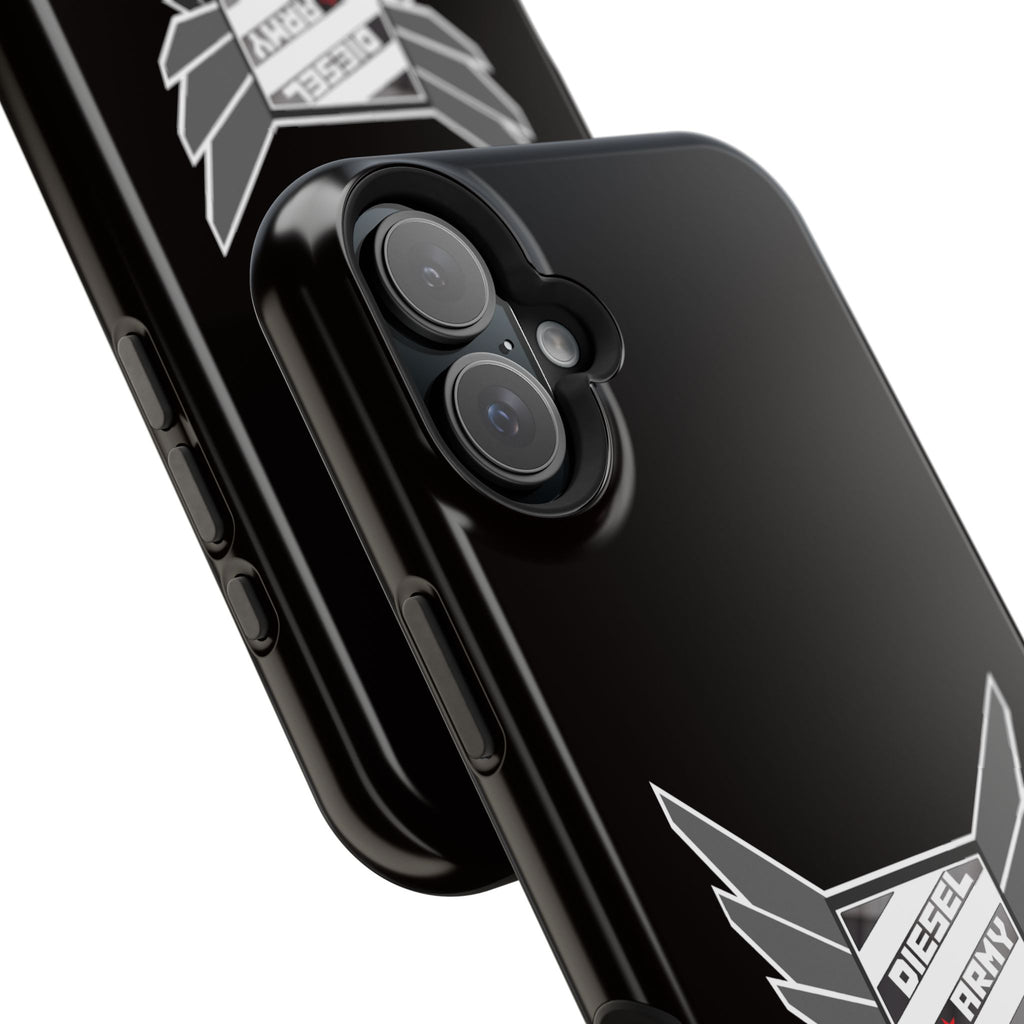 Phone Case — Black Diesel Army Emblem Impact-Resistant Case